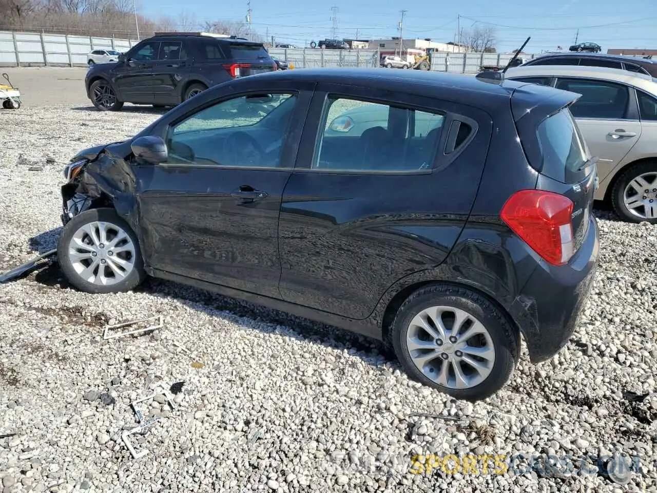2 Photograph of a damaged car KL8CD6SA6LC442061 CHEVROLET SPARK 2020