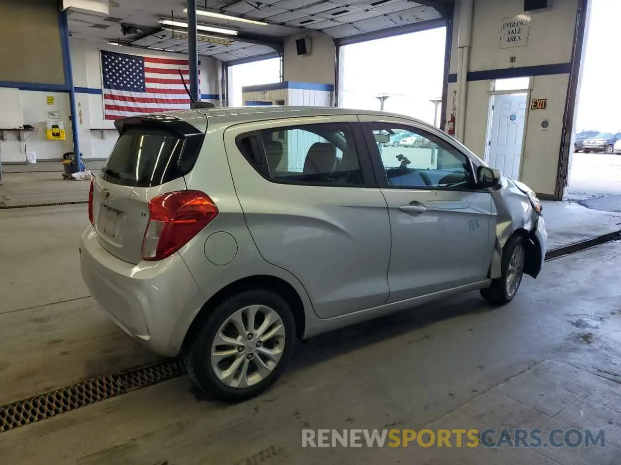 3 Photograph of a damaged car KL8CD6SA6LC447633 CHEVROLET SPARK 2020