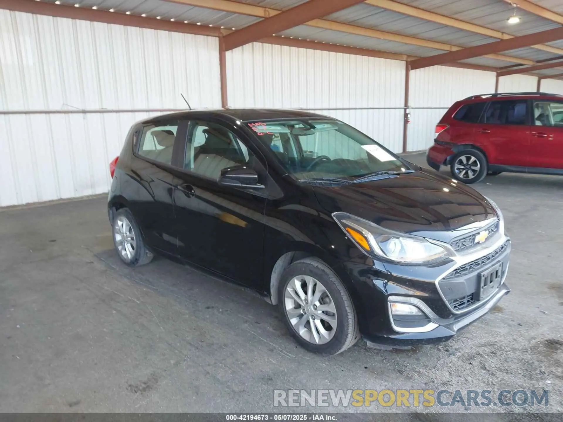 1 Photograph of a damaged car KL8CD6SA6LC459300 CHEVROLET SPARK 2020