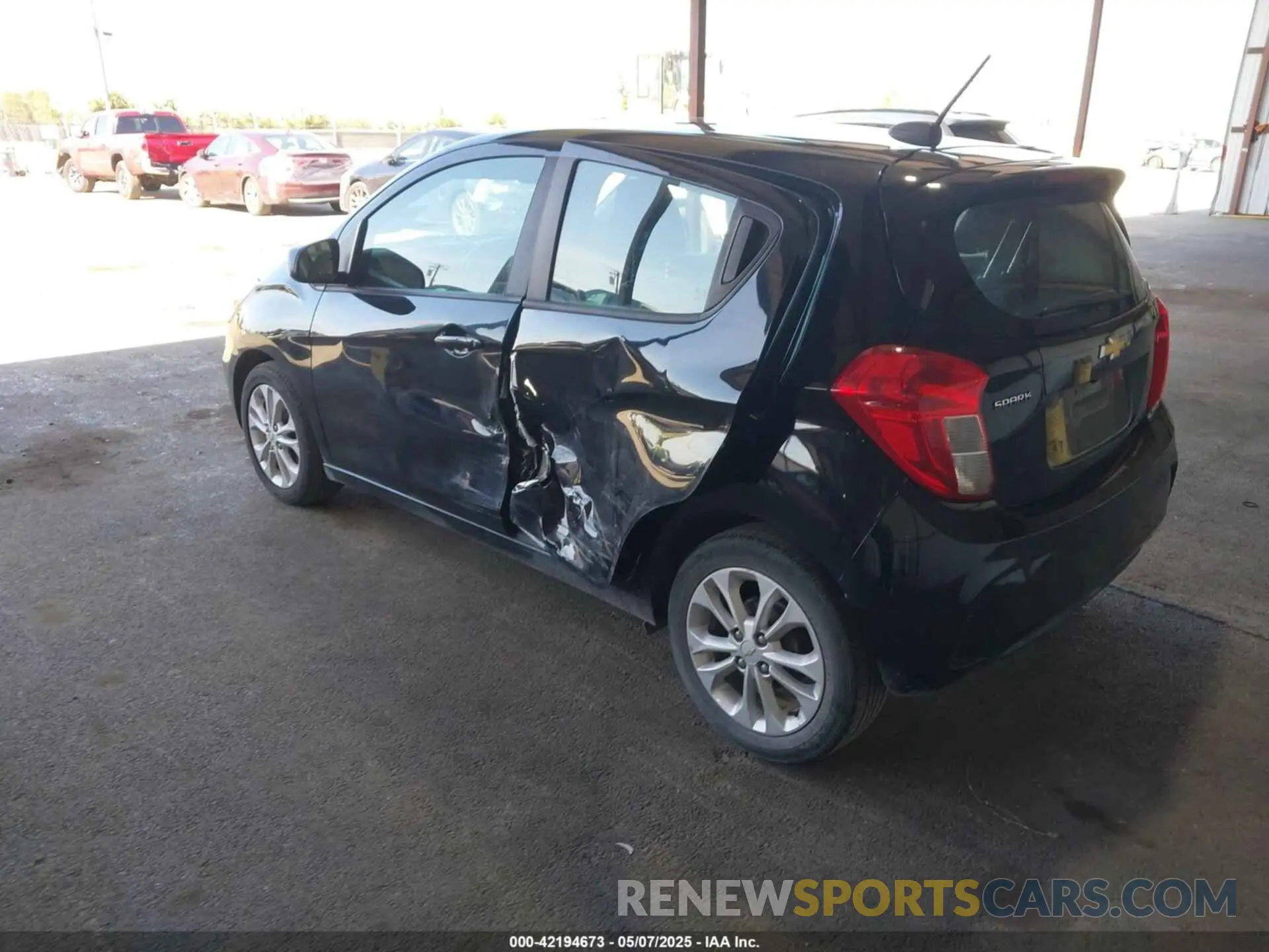 3 Photograph of a damaged car KL8CD6SA6LC459300 CHEVROLET SPARK 2020