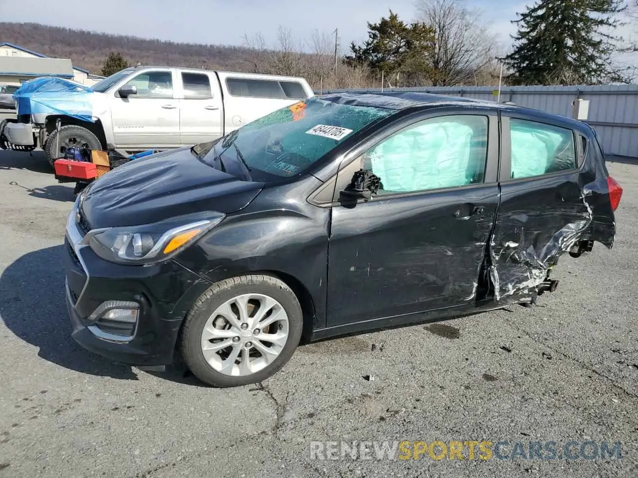 1 Photograph of a damaged car KL8CD6SA7LC419596 CHEVROLET SPARK 2020
