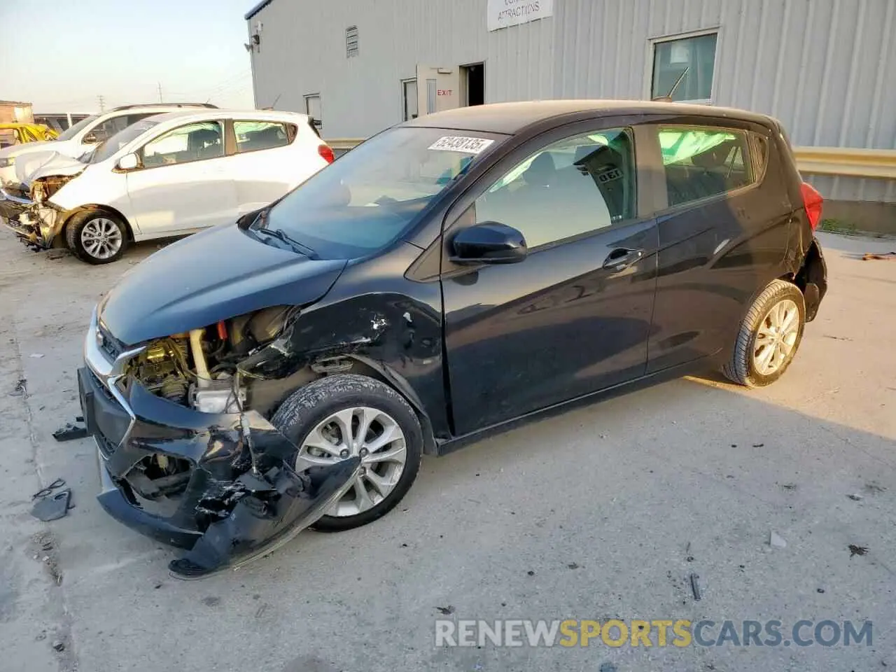 1 Photograph of a damaged car KL8CD6SA7LC442702 CHEVROLET SPARK 2020