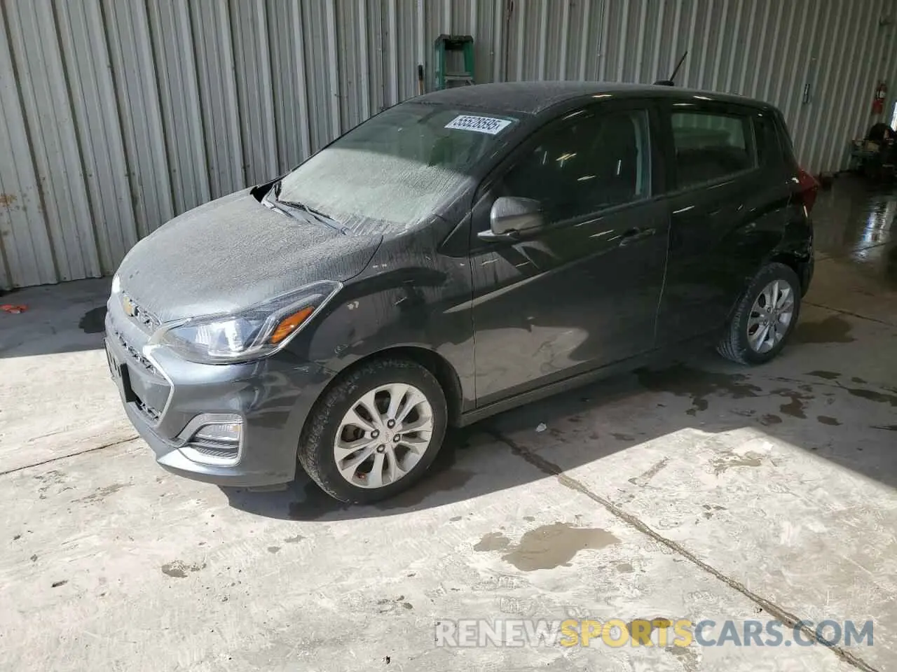 1 Photograph of a damaged car KL8CD6SA7LC459368 CHEVROLET SPARK 2020