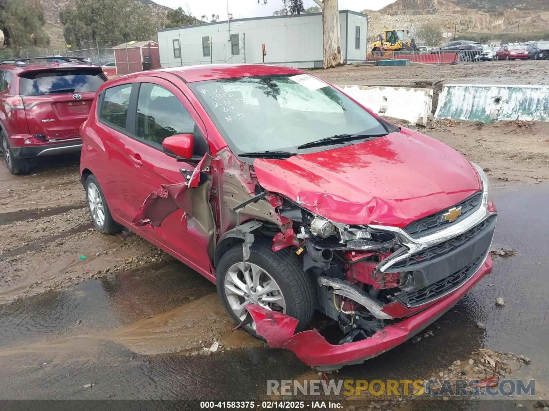 1 Photograph of a damaged car KL8CD6SA8LC416335 CHEVROLET SPARK 2020