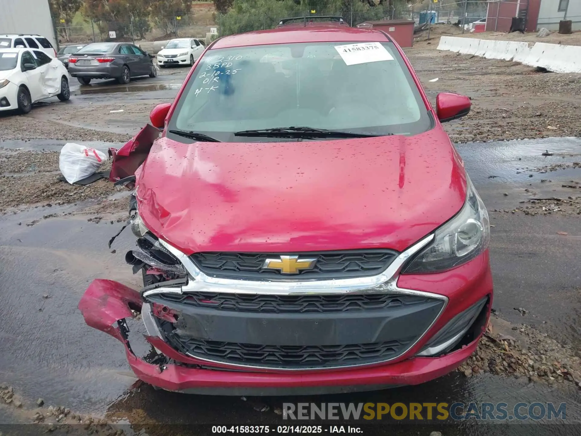 12 Photograph of a damaged car KL8CD6SA8LC416335 CHEVROLET SPARK 2020