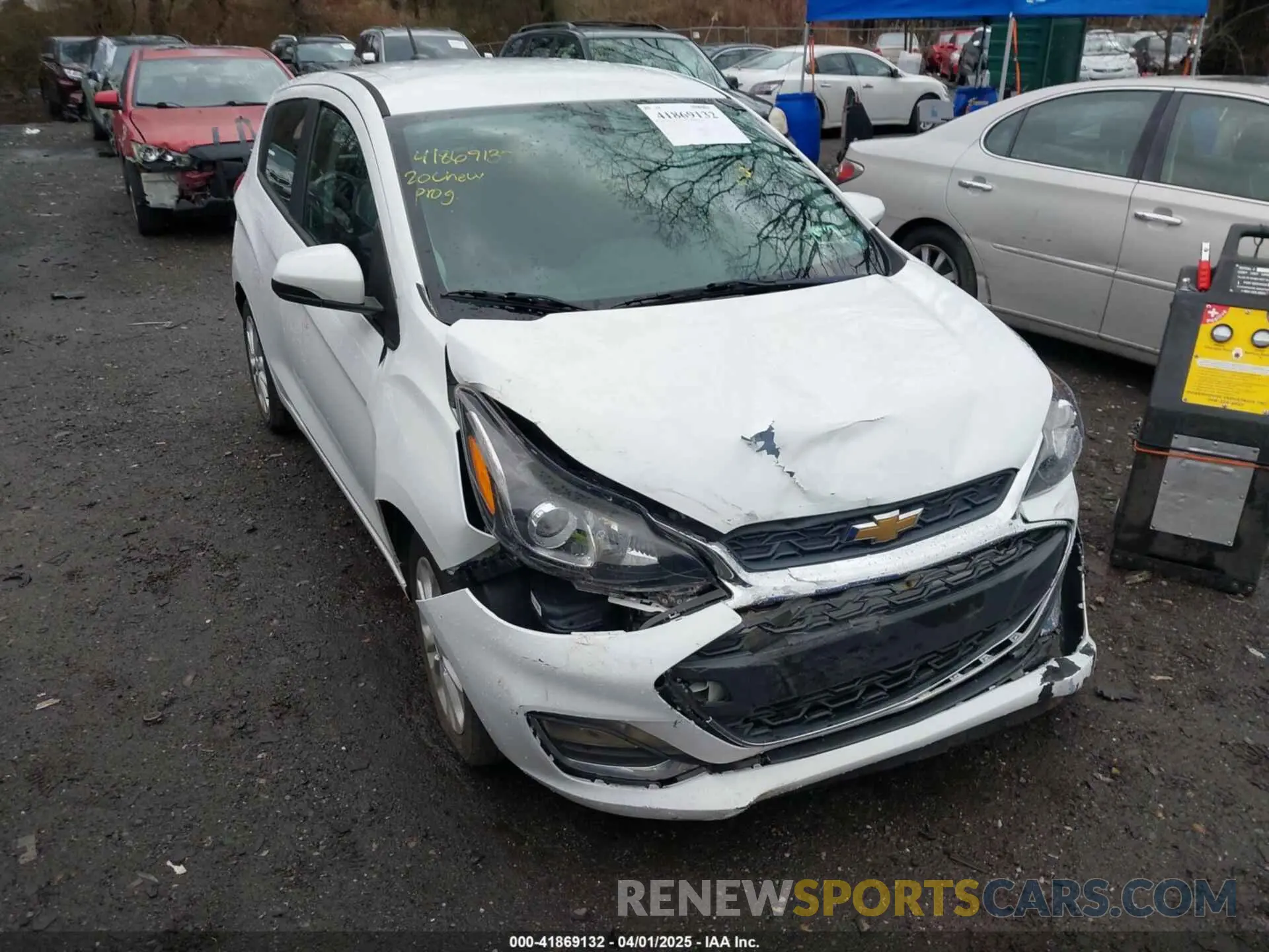 6 Photograph of a damaged car KL8CD6SA8LC419171 CHEVROLET SPARK 2020