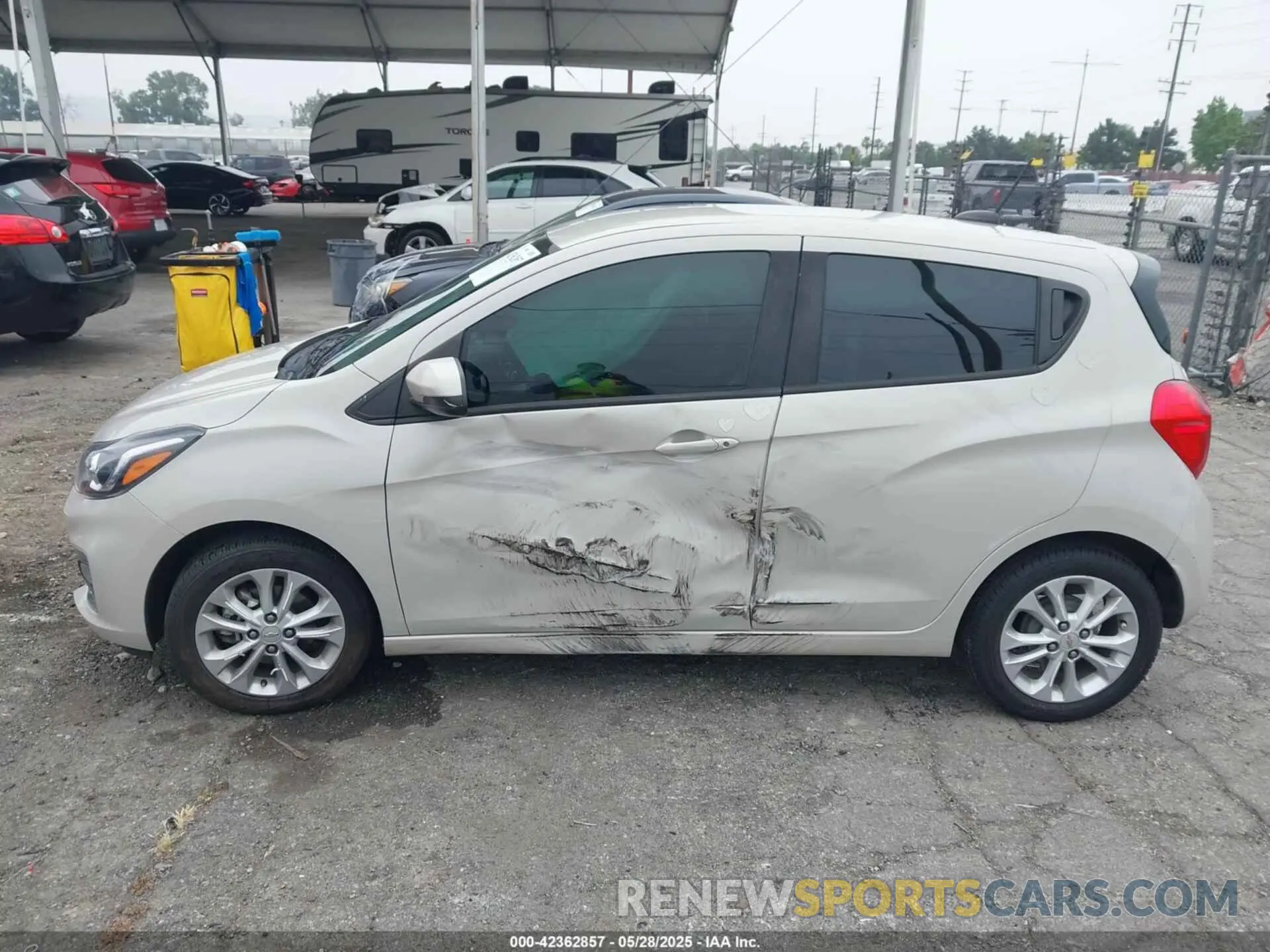 14 Photograph of a damaged car KL8CD6SA8LC448282 CHEVROLET SPARK 2020