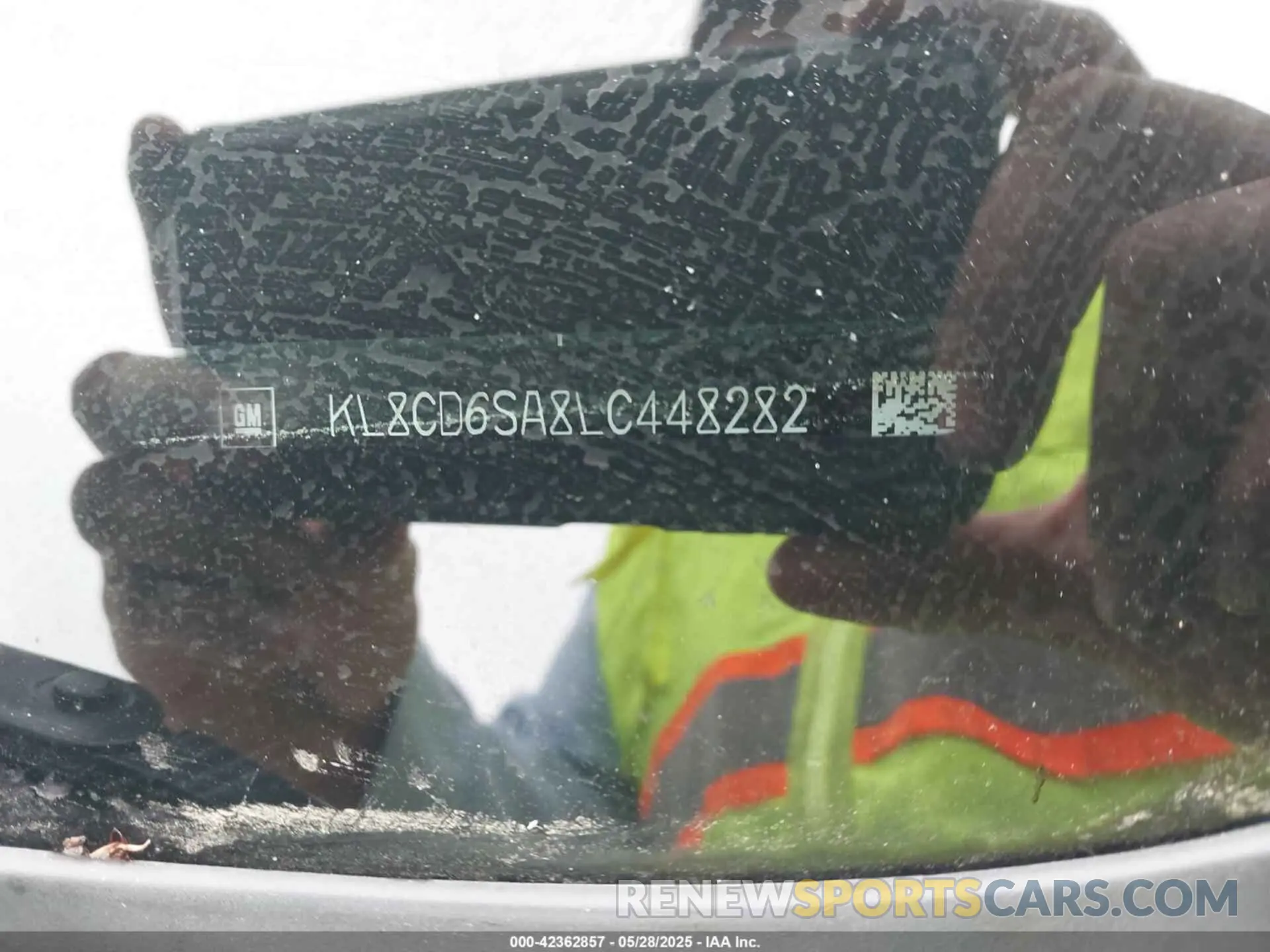 9 Photograph of a damaged car KL8CD6SA8LC448282 CHEVROLET SPARK 2020