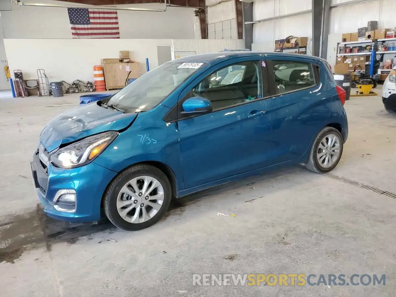 1 Photograph of a damaged car KL8CD6SA8LC450873 CHEVROLET SPARK 2020
