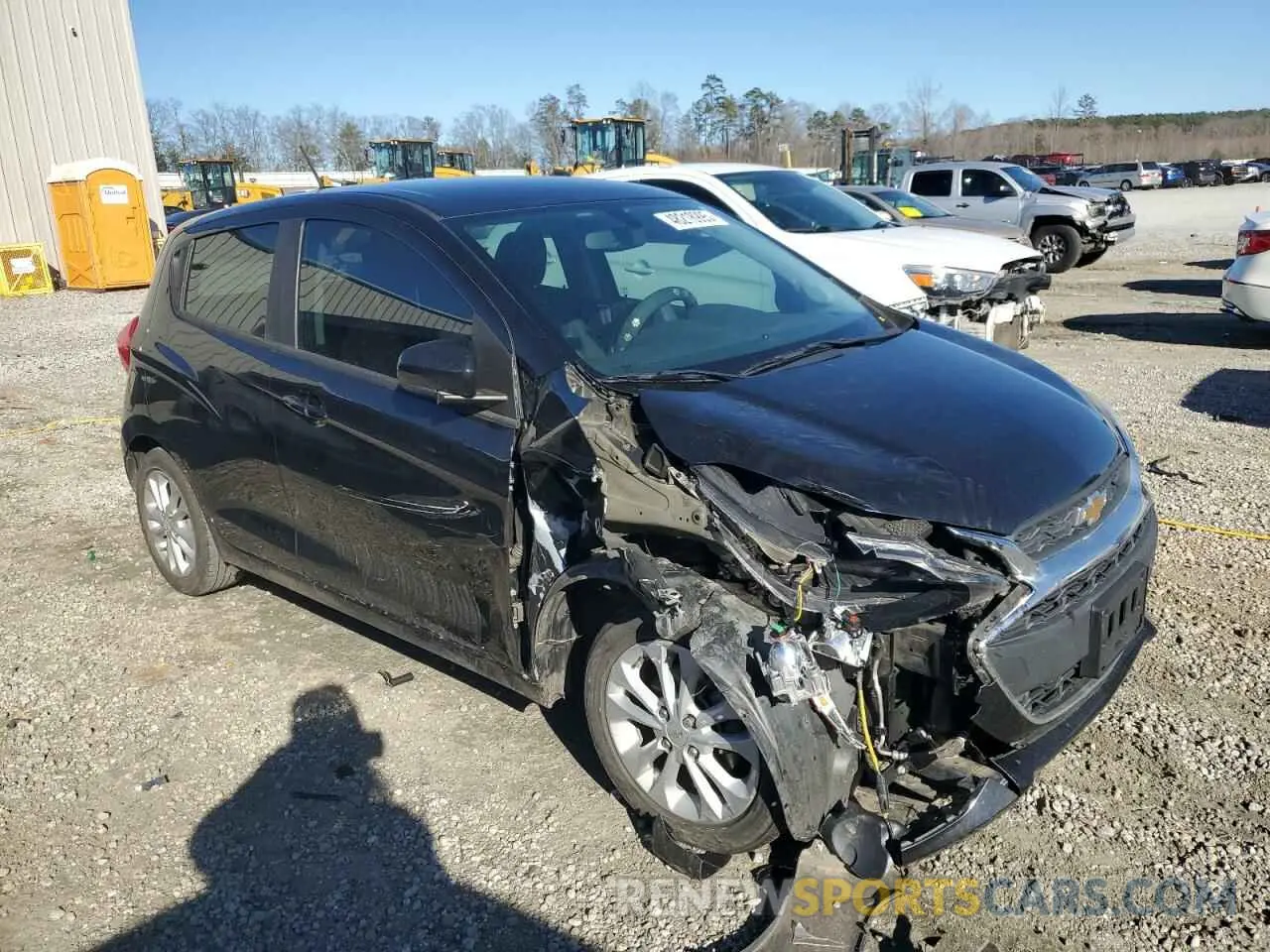 4 Photograph of a damaged car KL8CD6SA8LC453935 CHEVROLET SPARK 2020