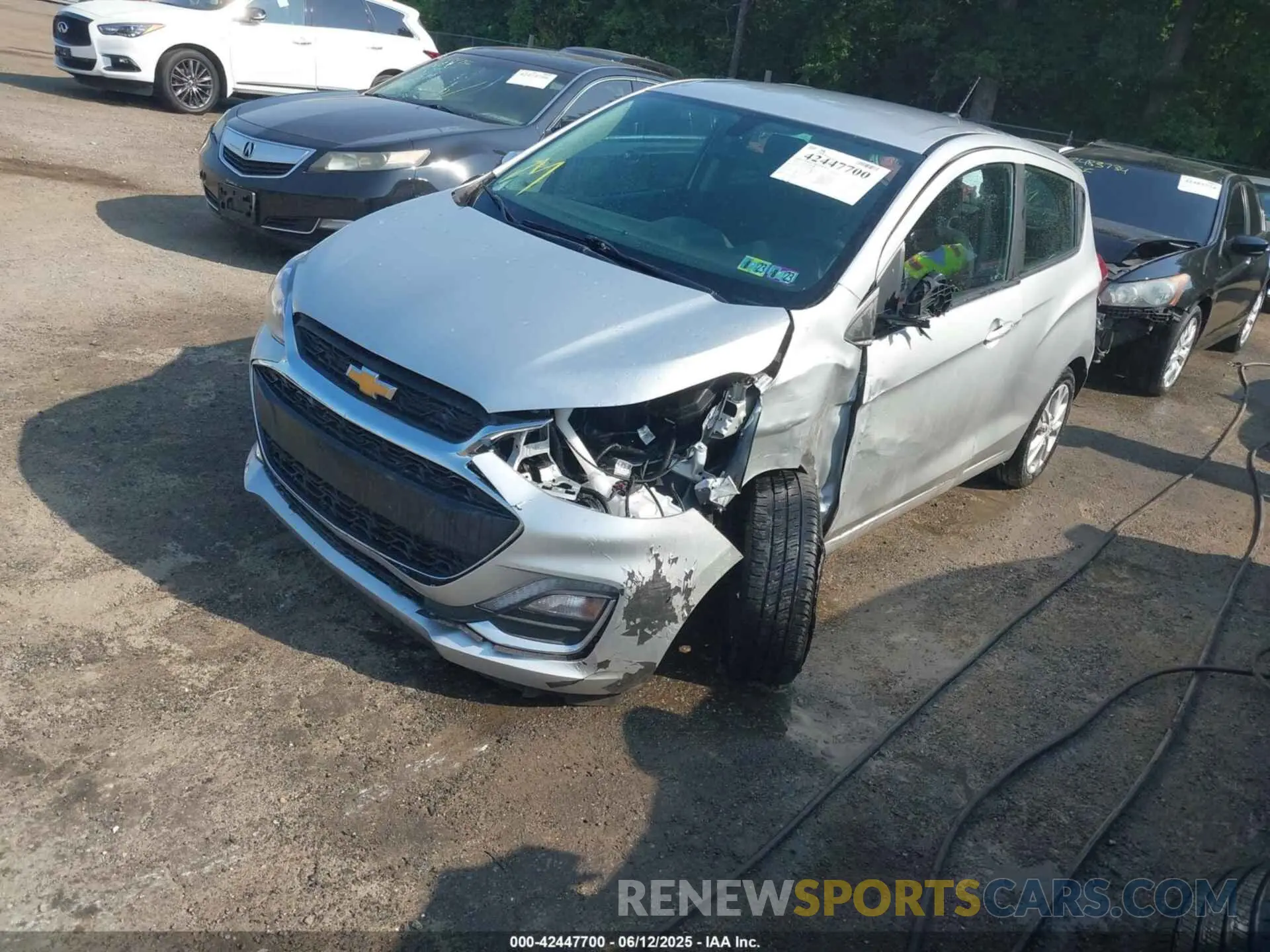 2 Photograph of a damaged car KL8CD6SA9LC416697 CHEVROLET SPARK 2020