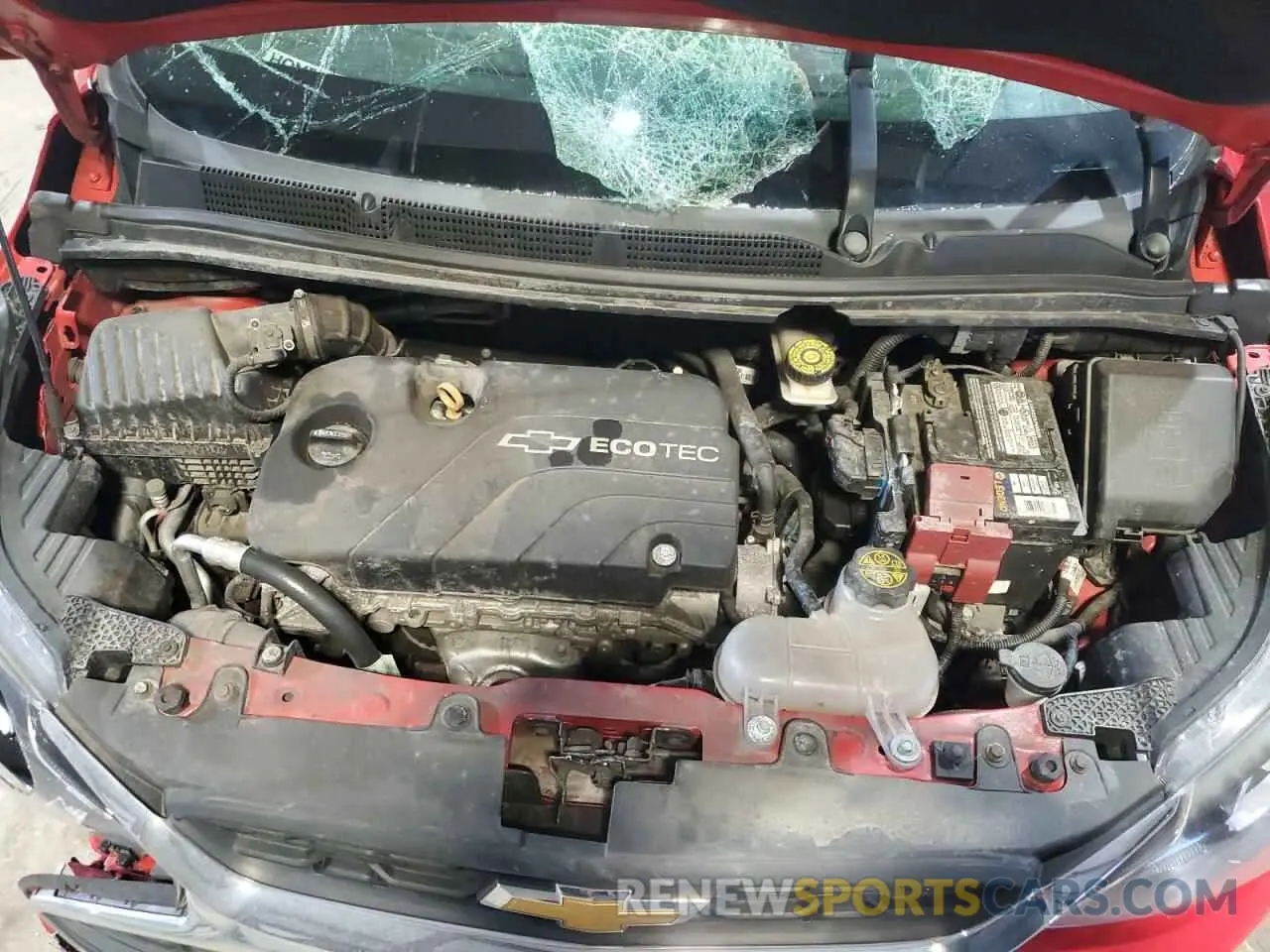 13 Photograph of a damaged car KL8CD6SA9LC429899 CHEVROLET SPARK 2020
