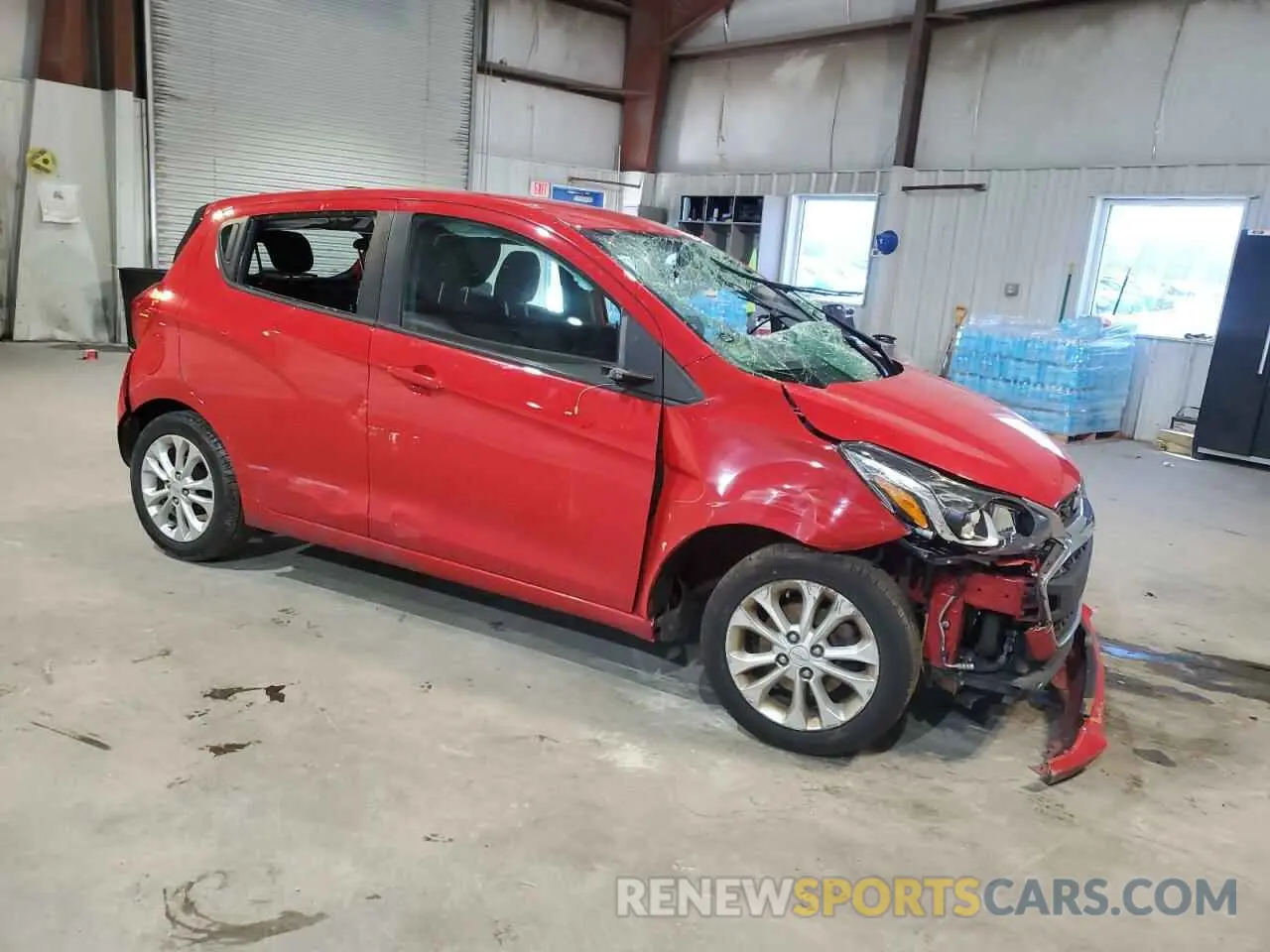 4 Photograph of a damaged car KL8CD6SA9LC429899 CHEVROLET SPARK 2020