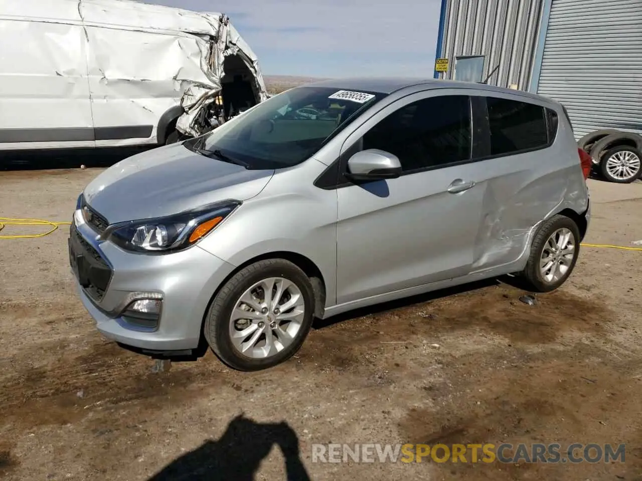 1 Photograph of a damaged car KL8CD6SAXLC428339 CHEVROLET SPARK 2020