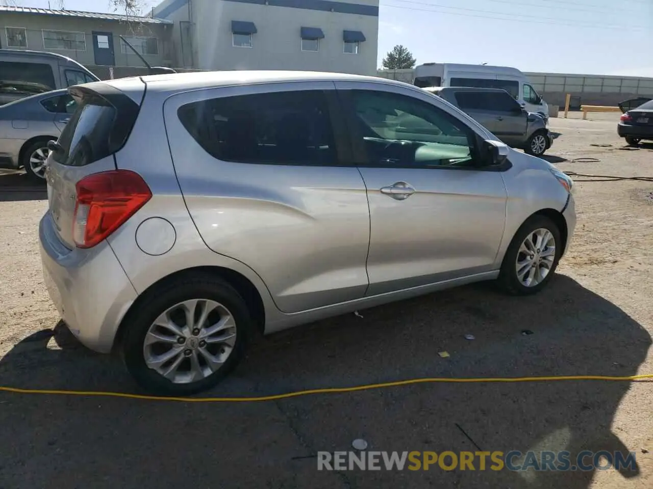 3 Photograph of a damaged car KL8CD6SAXLC428339 CHEVROLET SPARK 2020