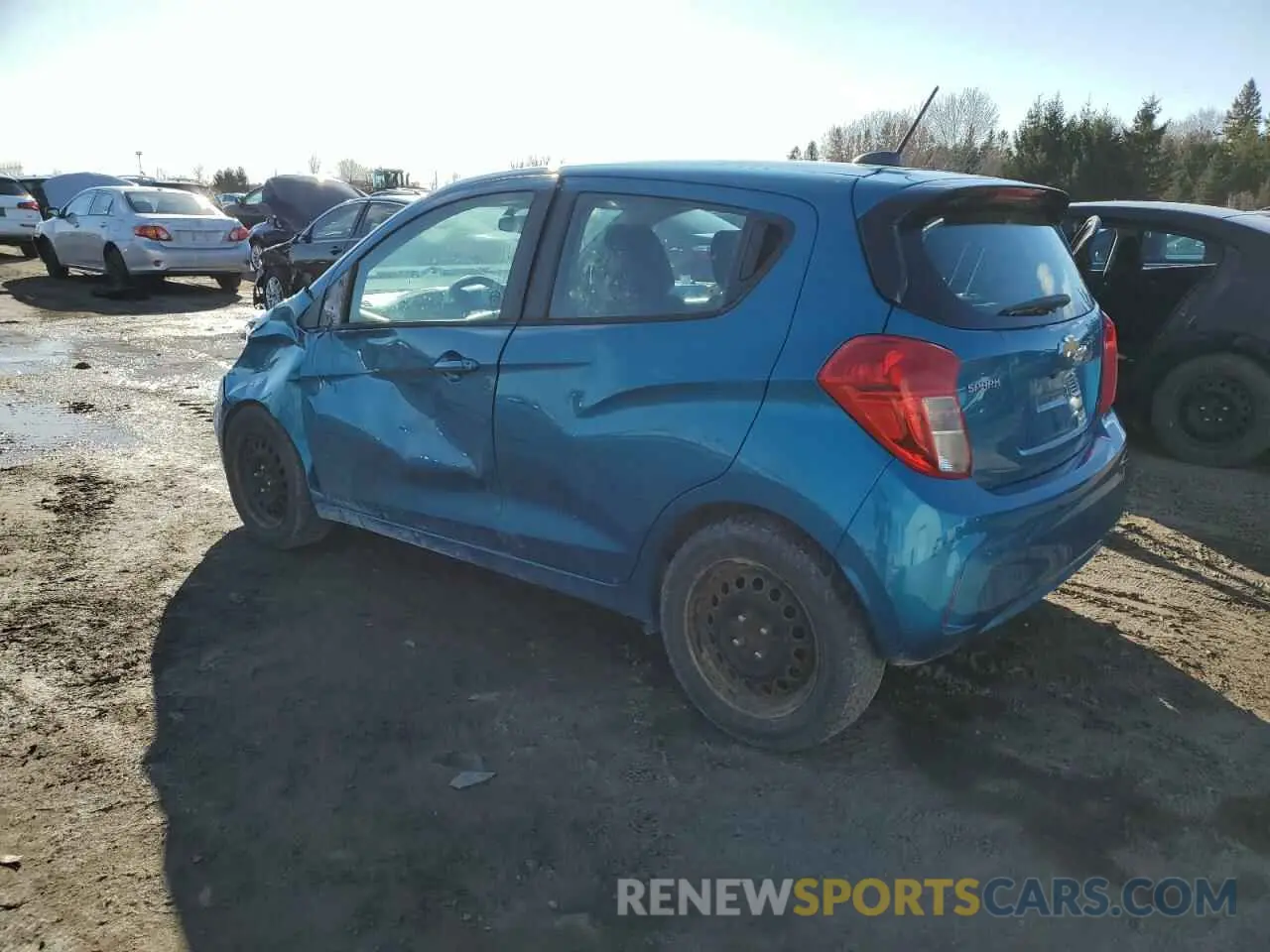 2 Photograph of a damaged car KL8CD6SAXLC466556 CHEVROLET SPARK 2020
