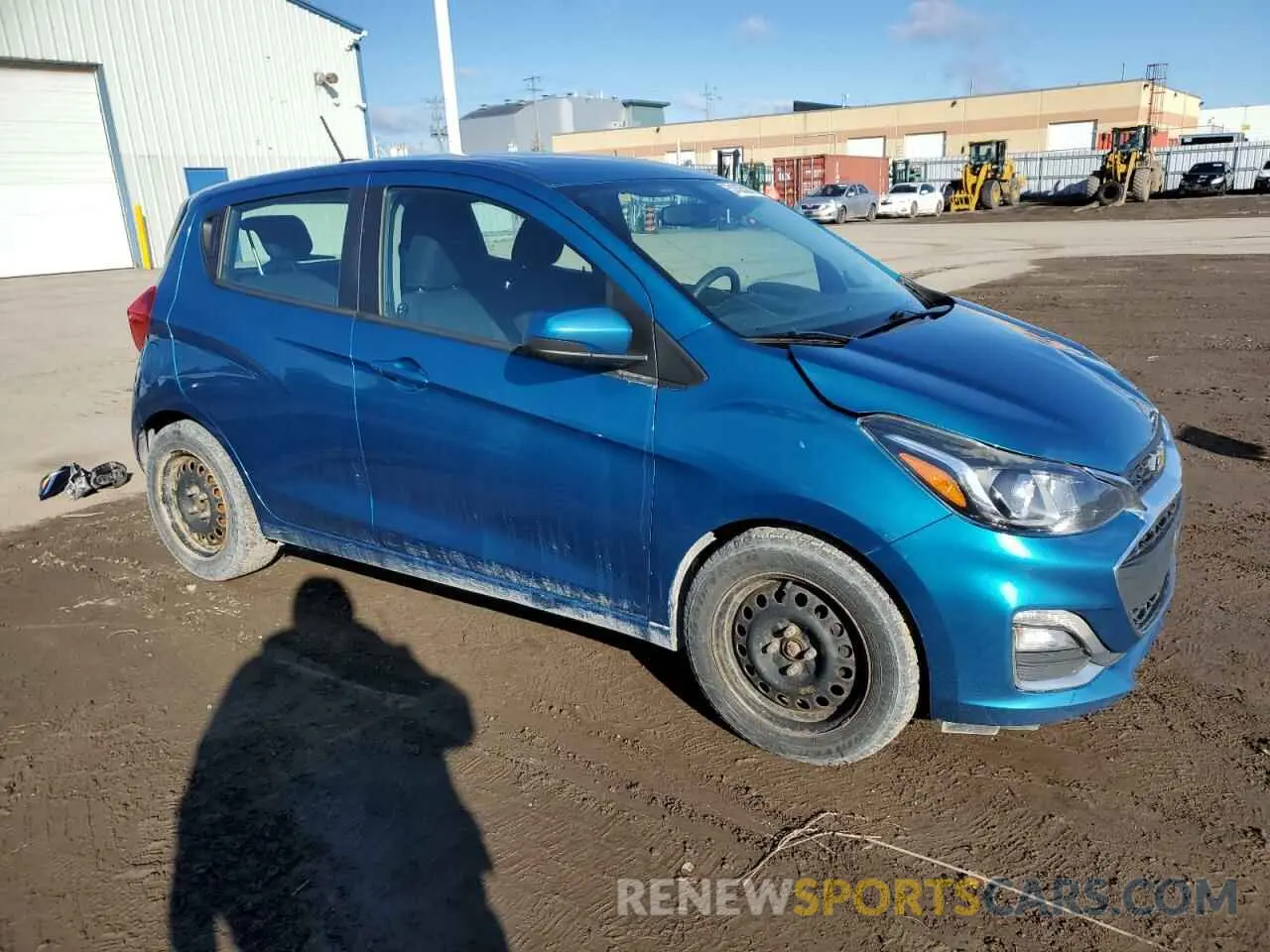 4 Photograph of a damaged car KL8CD6SAXLC466556 CHEVROLET SPARK 2020