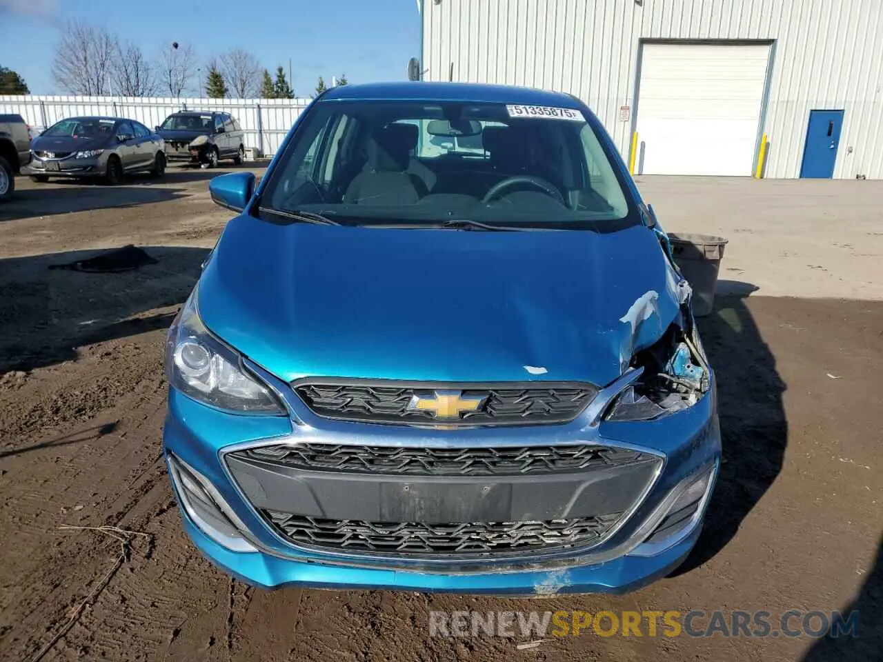 5 Photograph of a damaged car KL8CD6SAXLC466556 CHEVROLET SPARK 2020