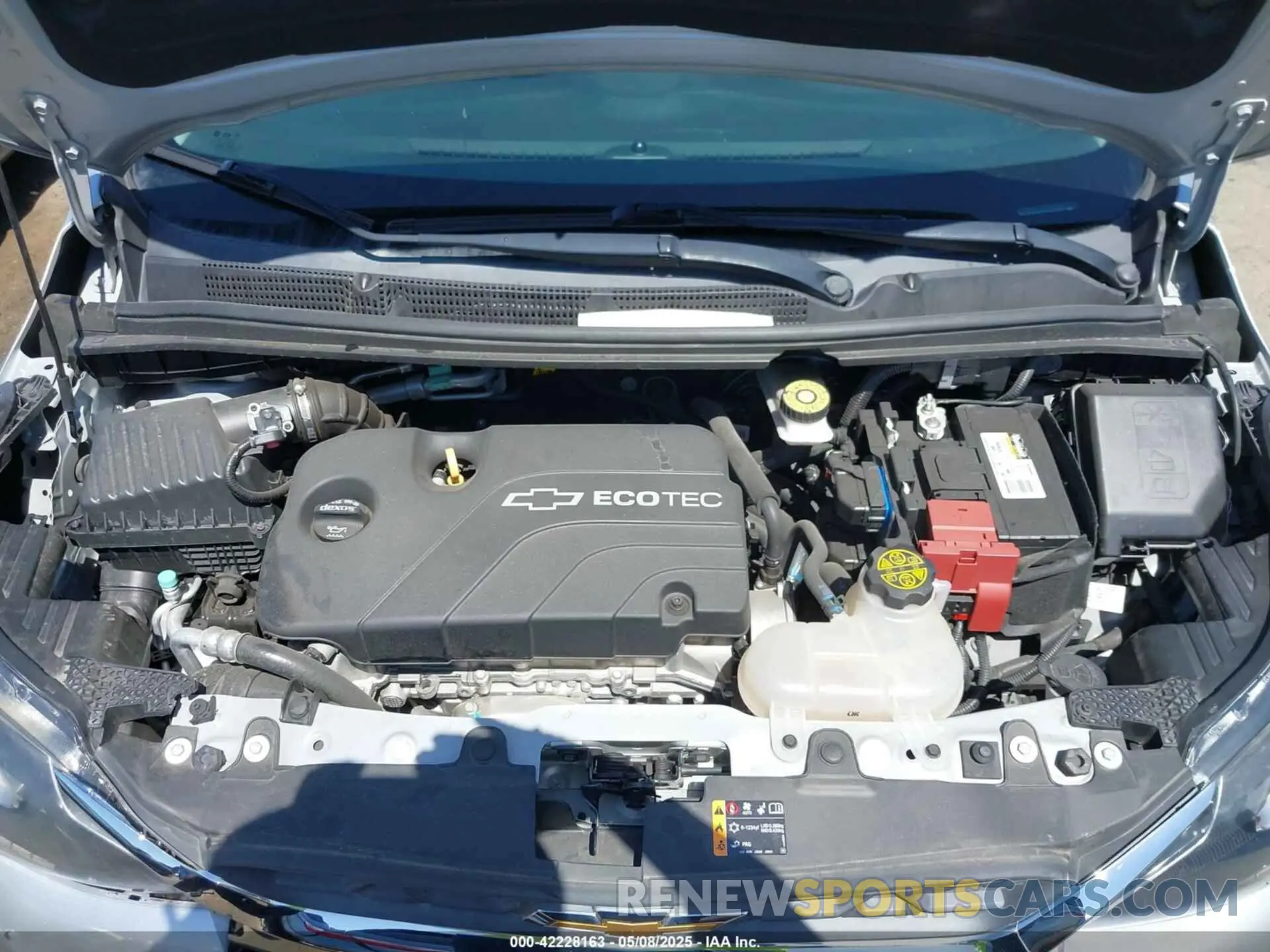 10 Photograph of a damaged car KL8CF6SA3LC449107 CHEVROLET SPARK 2020