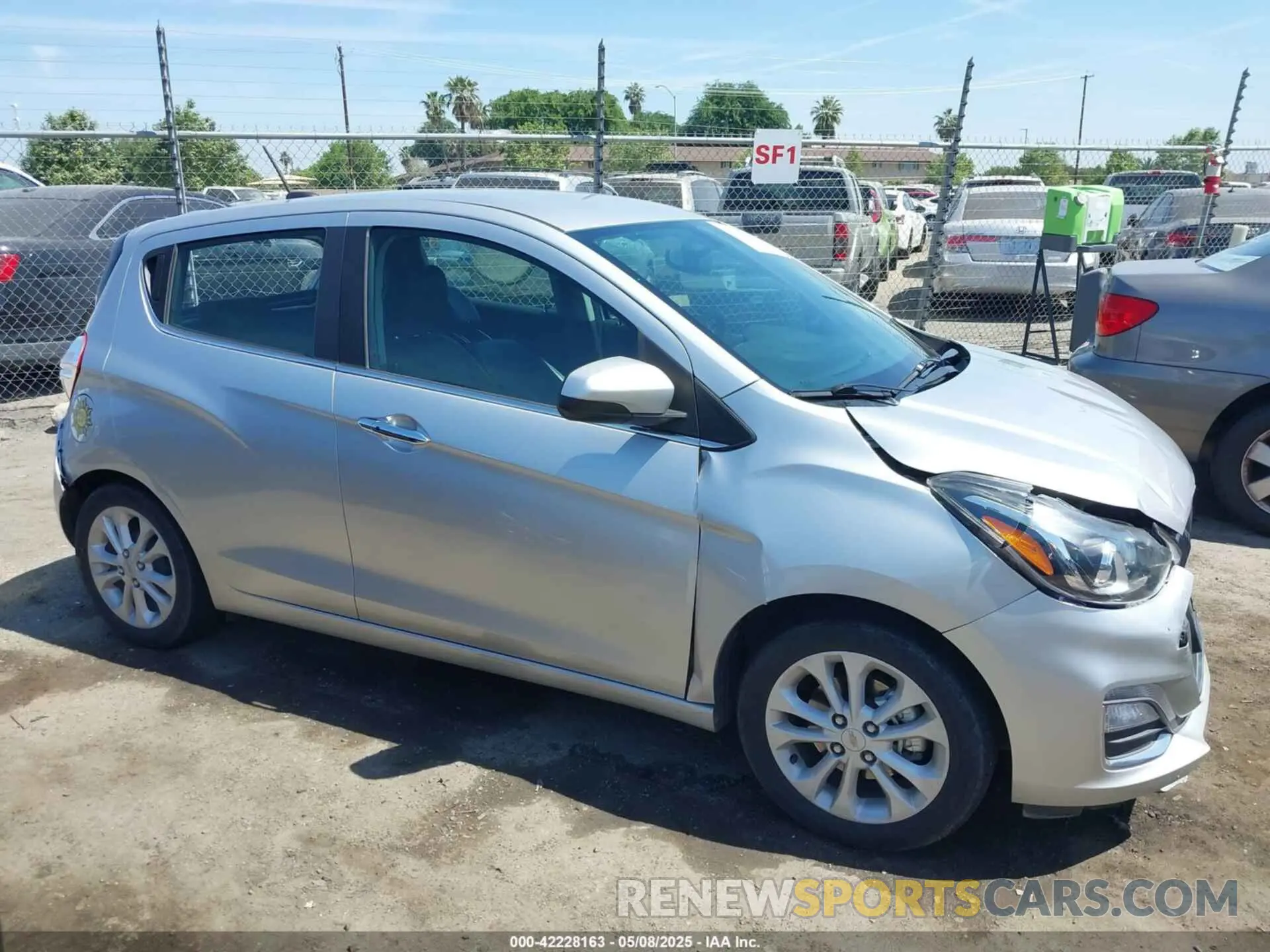 13 Photograph of a damaged car KL8CF6SA3LC449107 CHEVROLET SPARK 2020