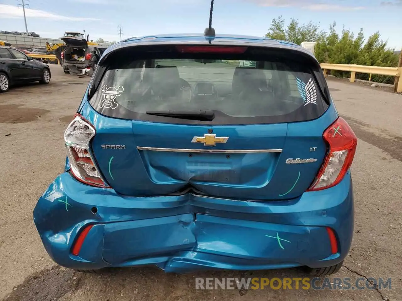 6 Photograph of a damaged car KL8CF6SA5LC424872 CHEVROLET SPARK 2020