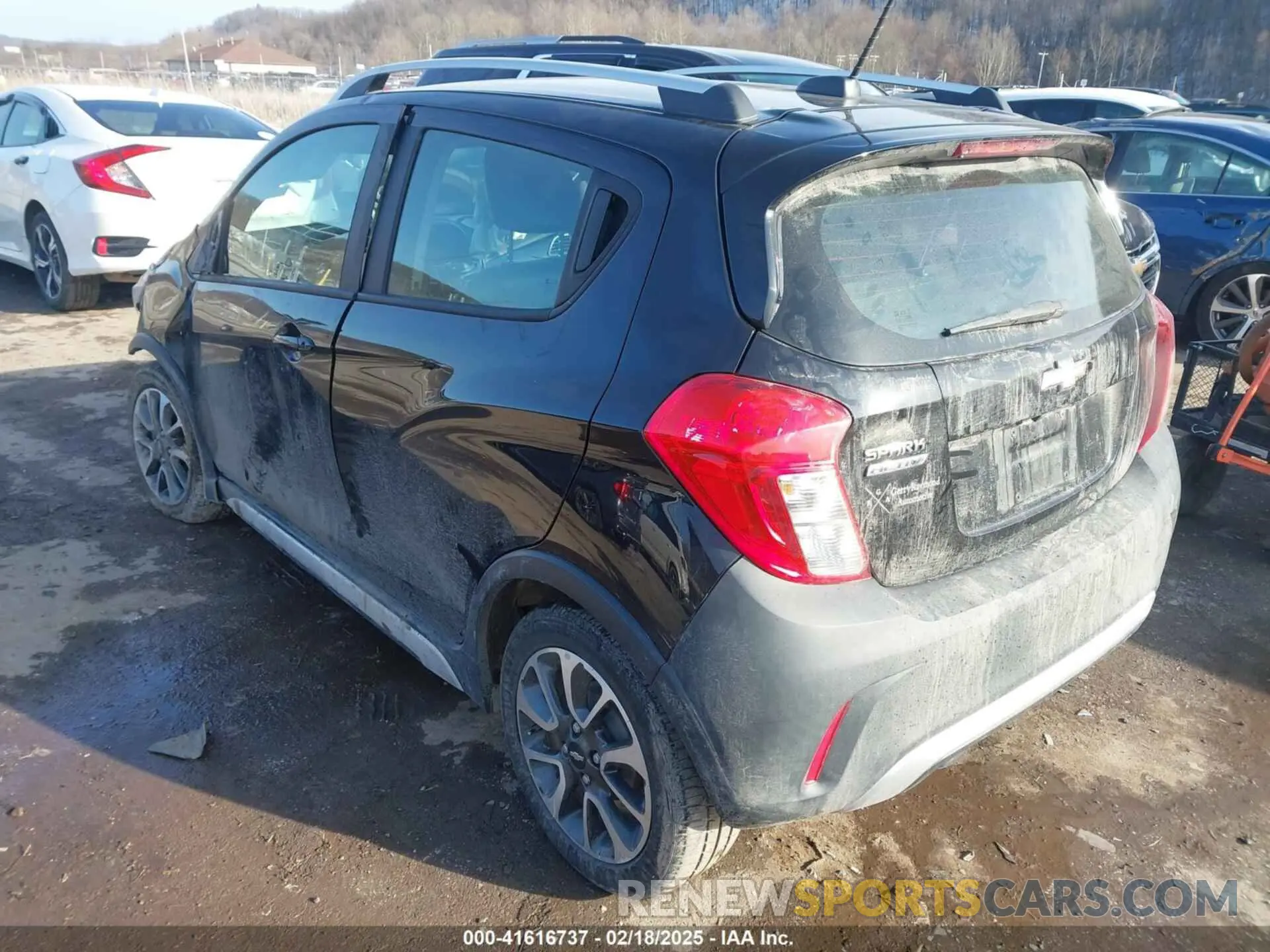 3 Photograph of a damaged car KL8CH6SA2LC442336 CHEVROLET SPARK 2020