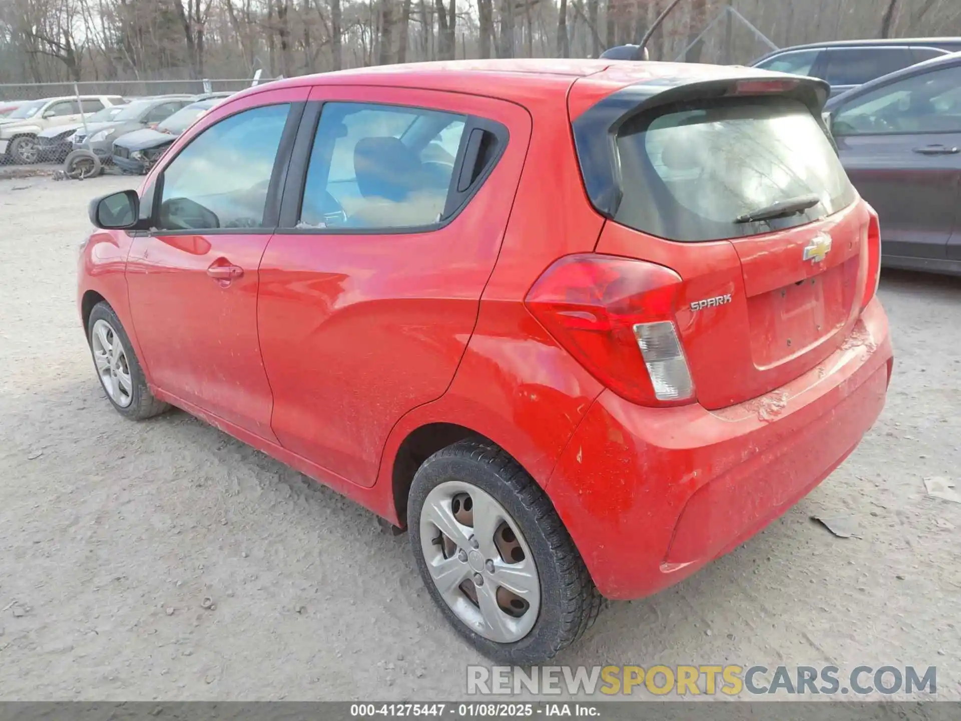 3 Photograph of a damaged car KL8CA6SA0MC726618 CHEVROLET SPARK 2021