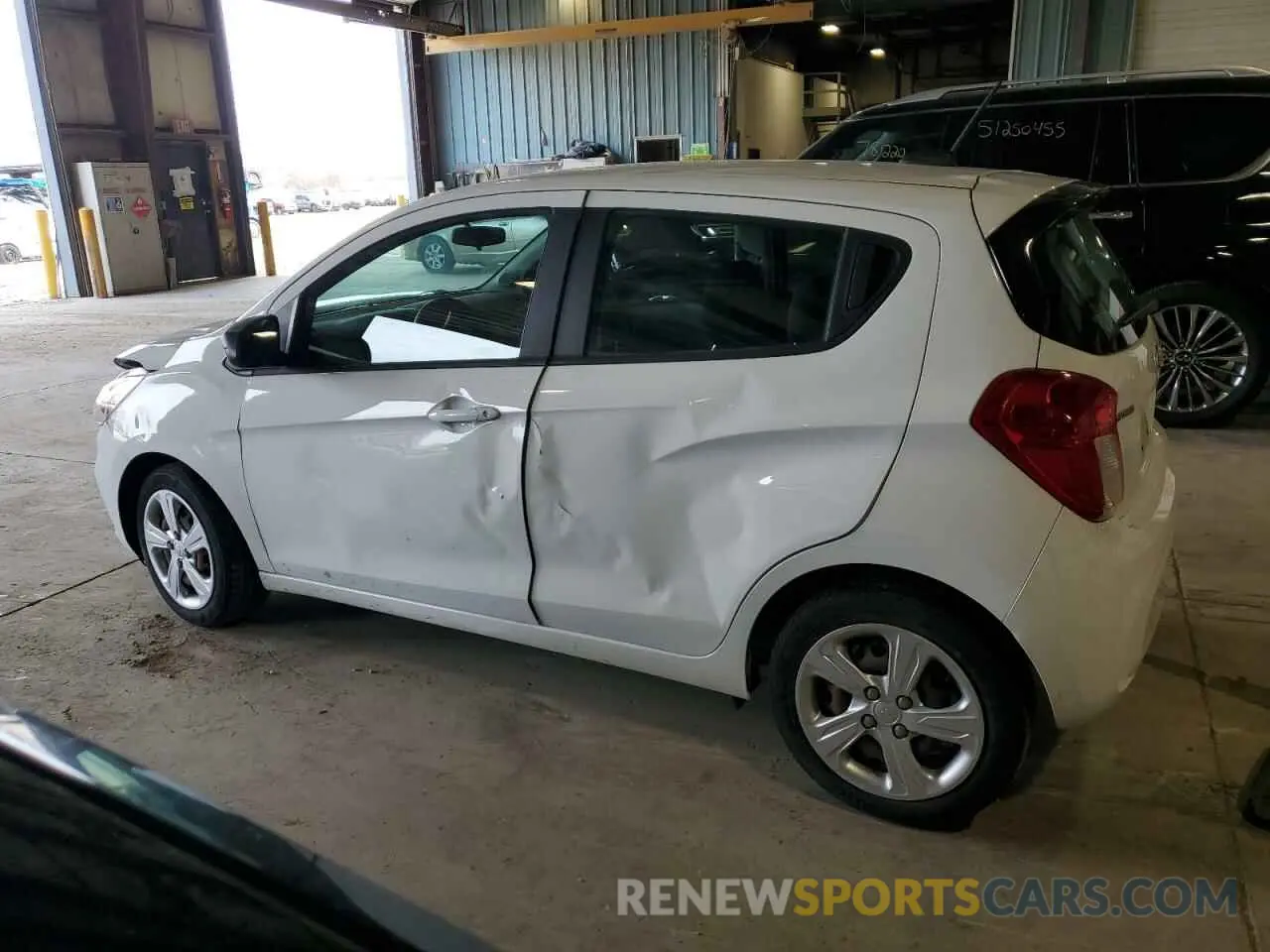 2 Photograph of a damaged car KL8CA6SA4MC741459 CHEVROLET SPARK 2021