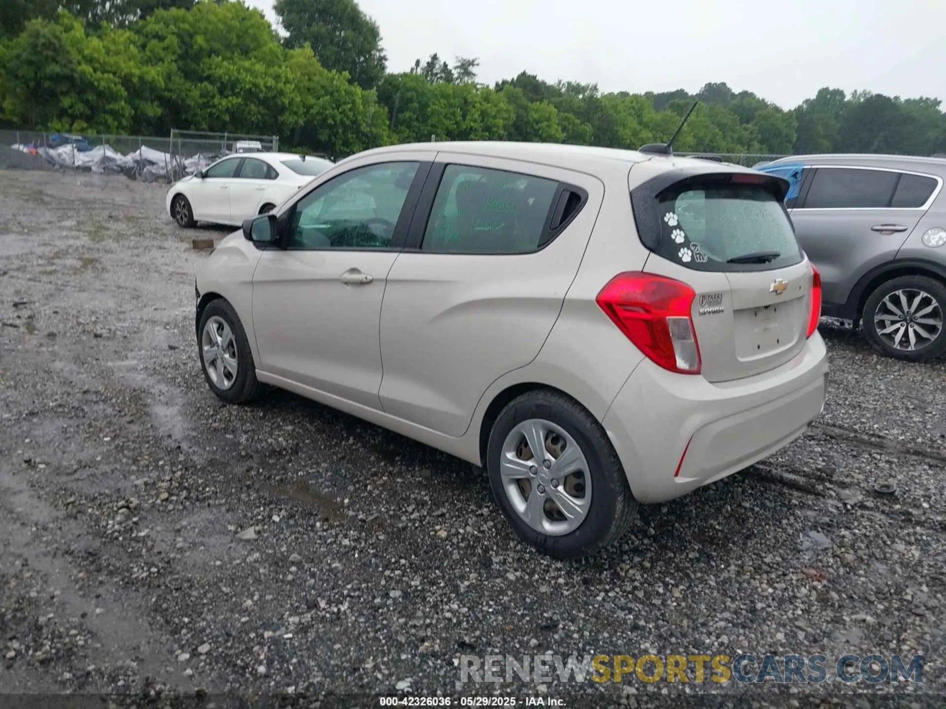 3 Photograph of a damaged car KL8CA6SA6MC736232 CHEVROLET SPARK 2021