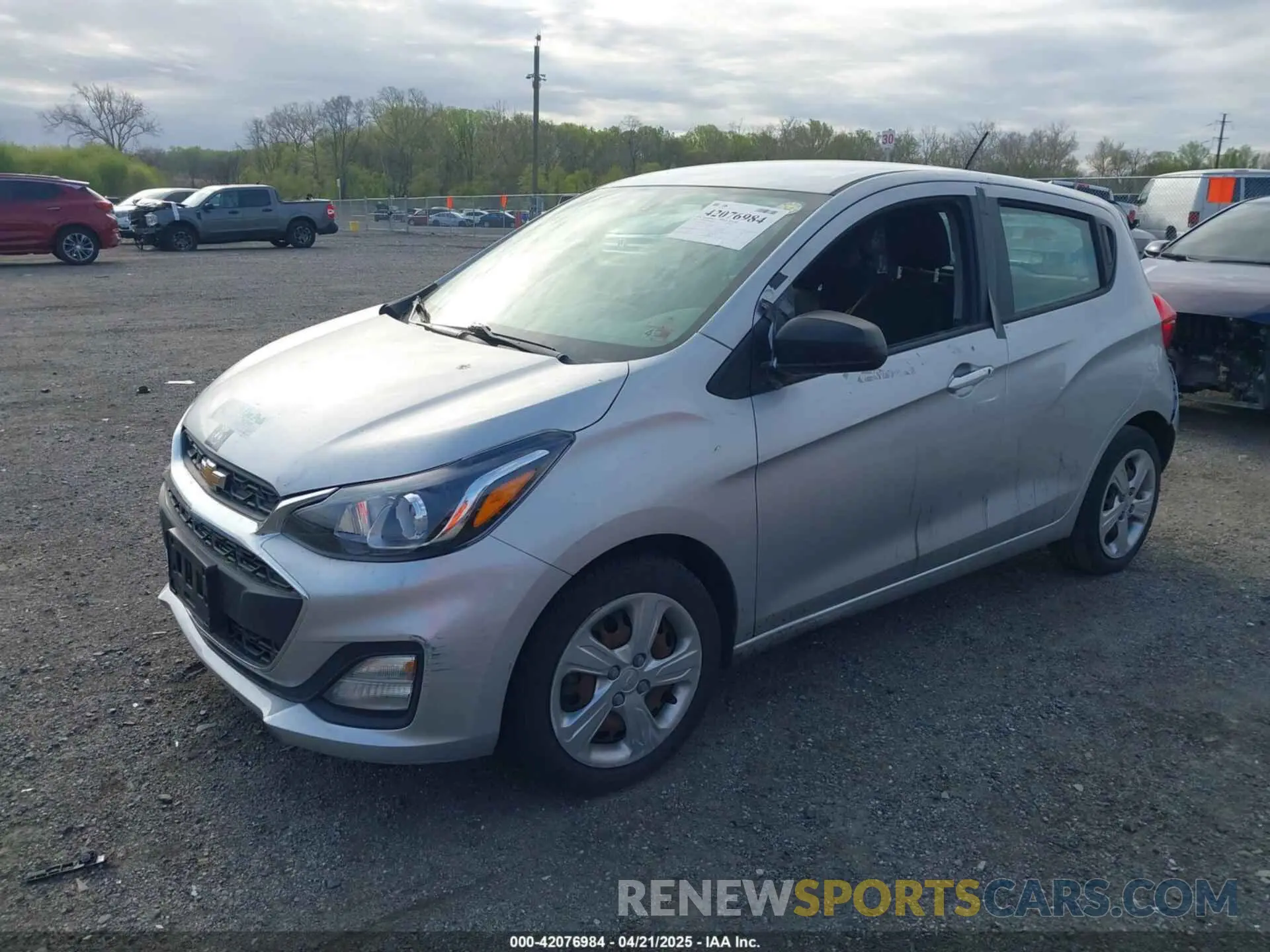 2 Photograph of a damaged car KL8CA6SAXMC711754 CHEVROLET SPARK 2021