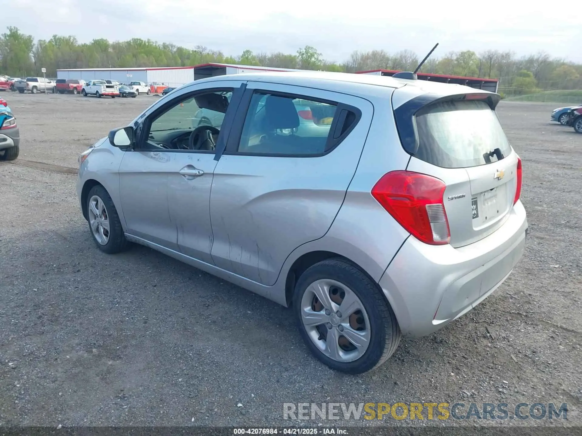 3 Photograph of a damaged car KL8CA6SAXMC711754 CHEVROLET SPARK 2021
