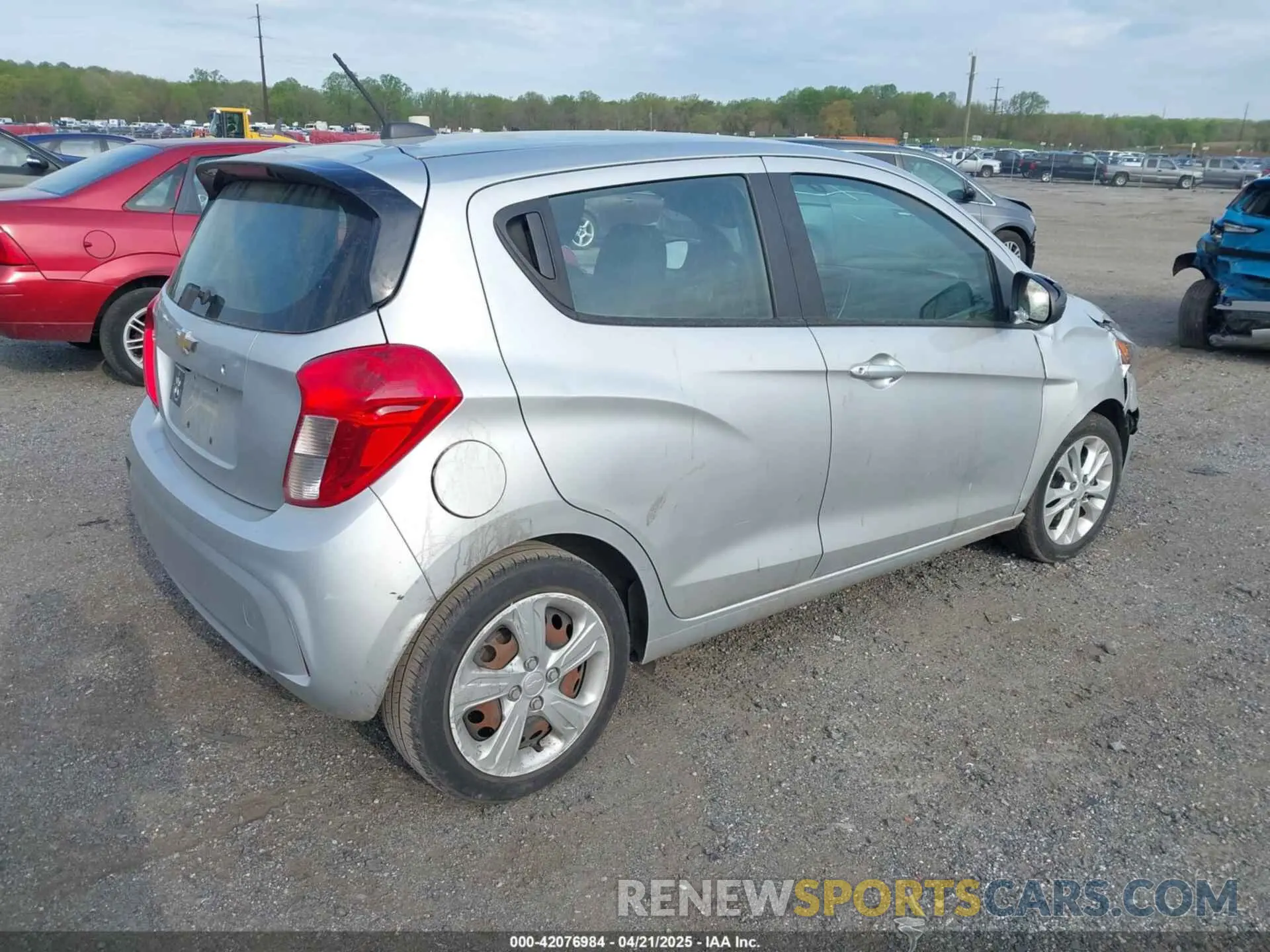 4 Photograph of a damaged car KL8CA6SAXMC711754 CHEVROLET SPARK 2021
