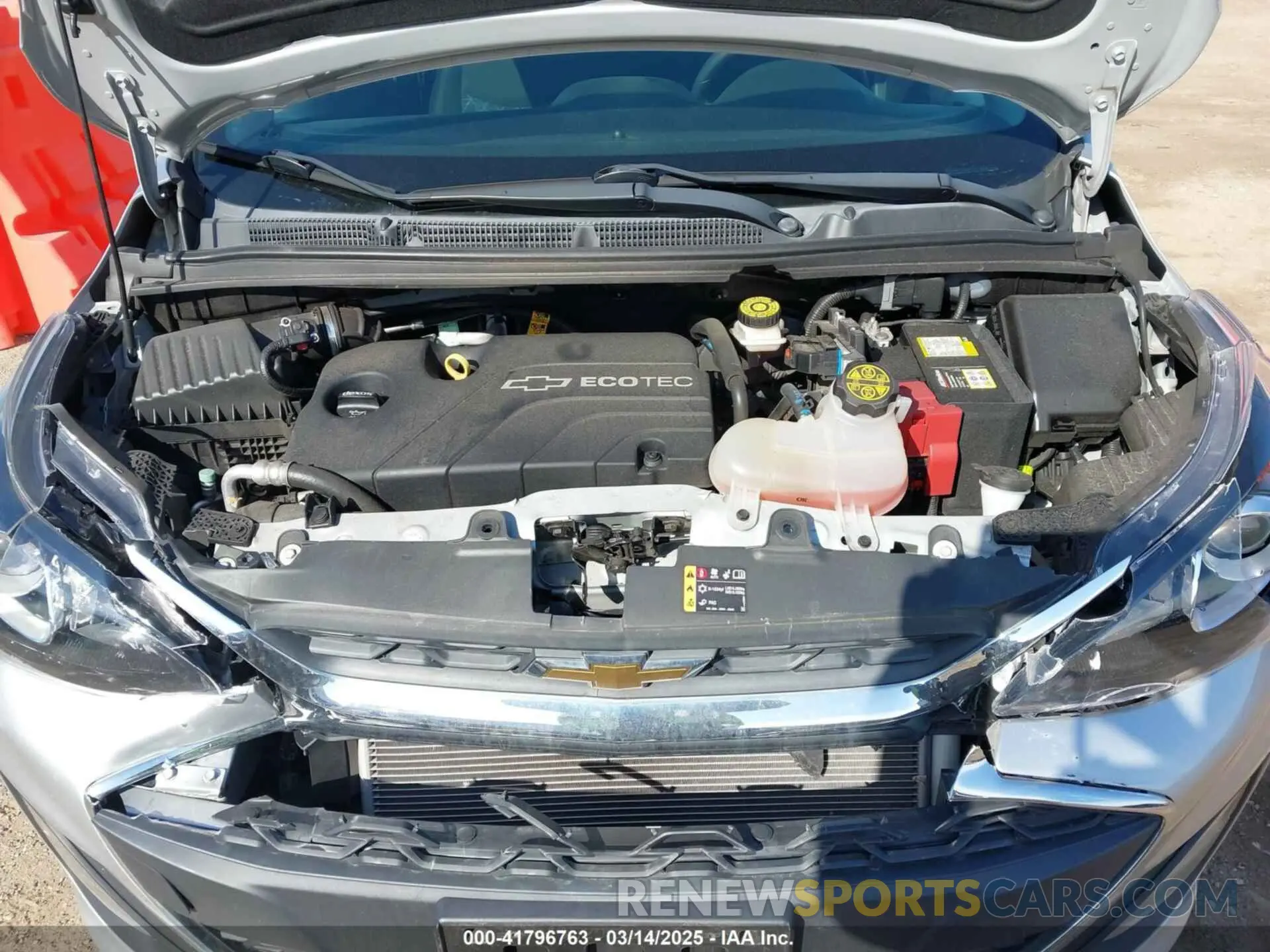 10 Photograph of a damaged car KL8CB6SA0MC719360 CHEVROLET SPARK 2021