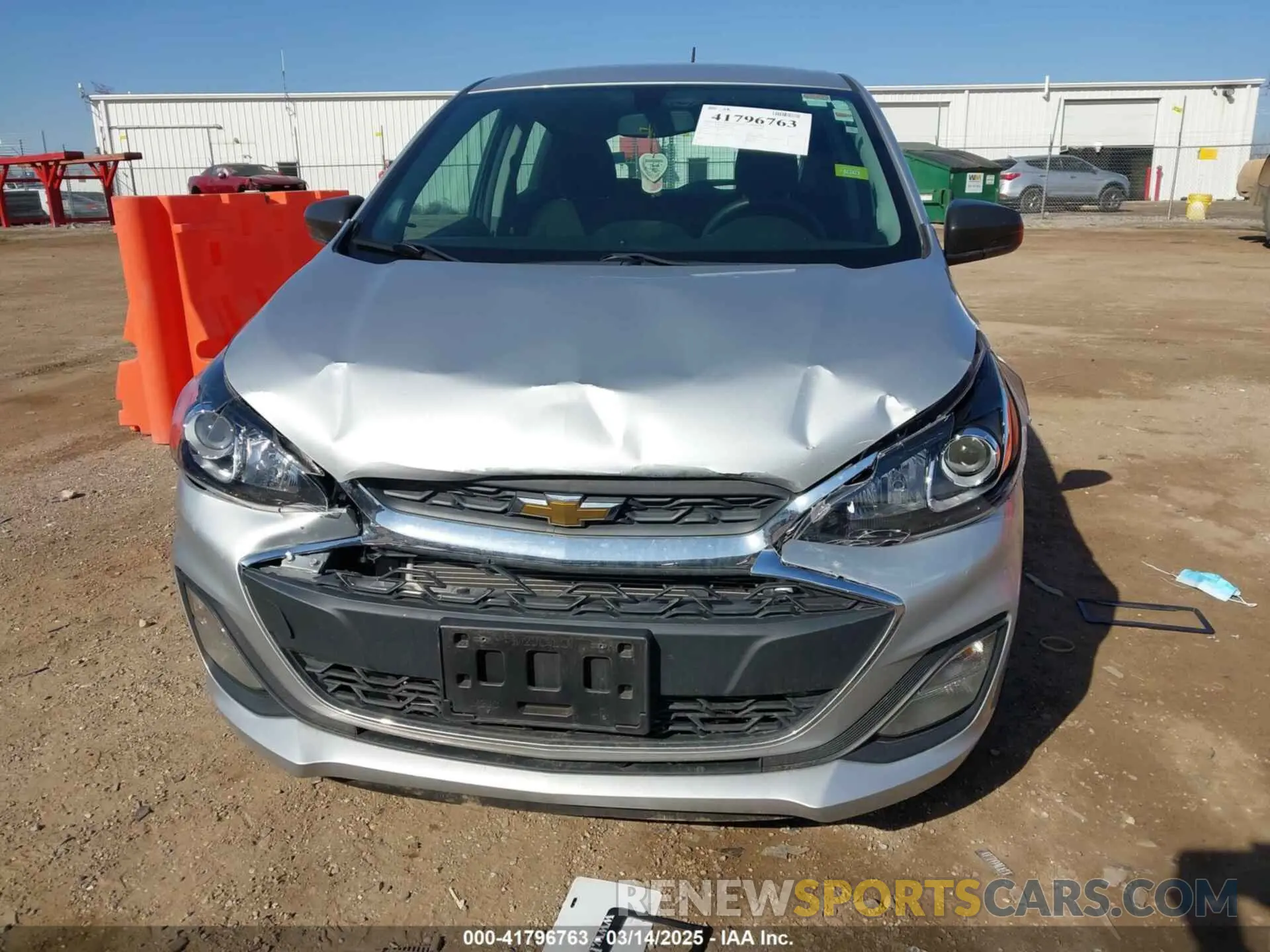 11 Photograph of a damaged car KL8CB6SA0MC719360 CHEVROLET SPARK 2021