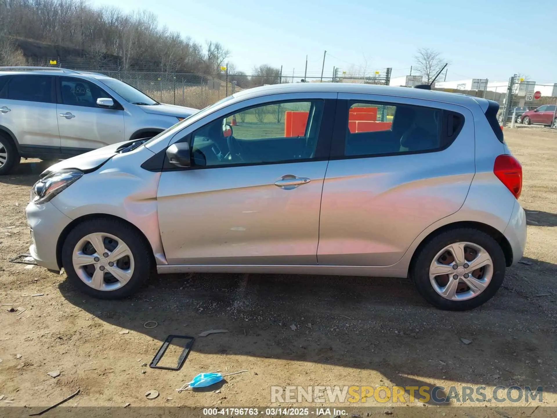 13 Photograph of a damaged car KL8CB6SA0MC719360 CHEVROLET SPARK 2021