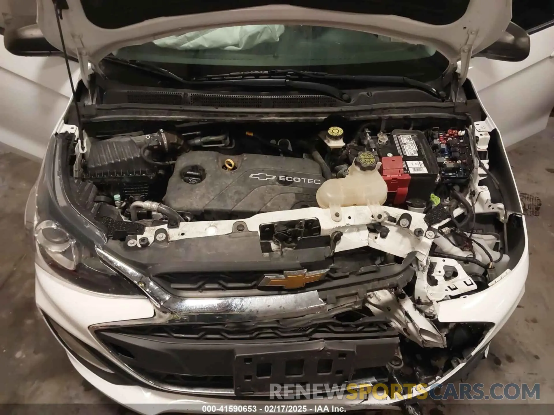 10 Photograph of a damaged car KL8CB6SA0MC740306 CHEVROLET SPARK 2021