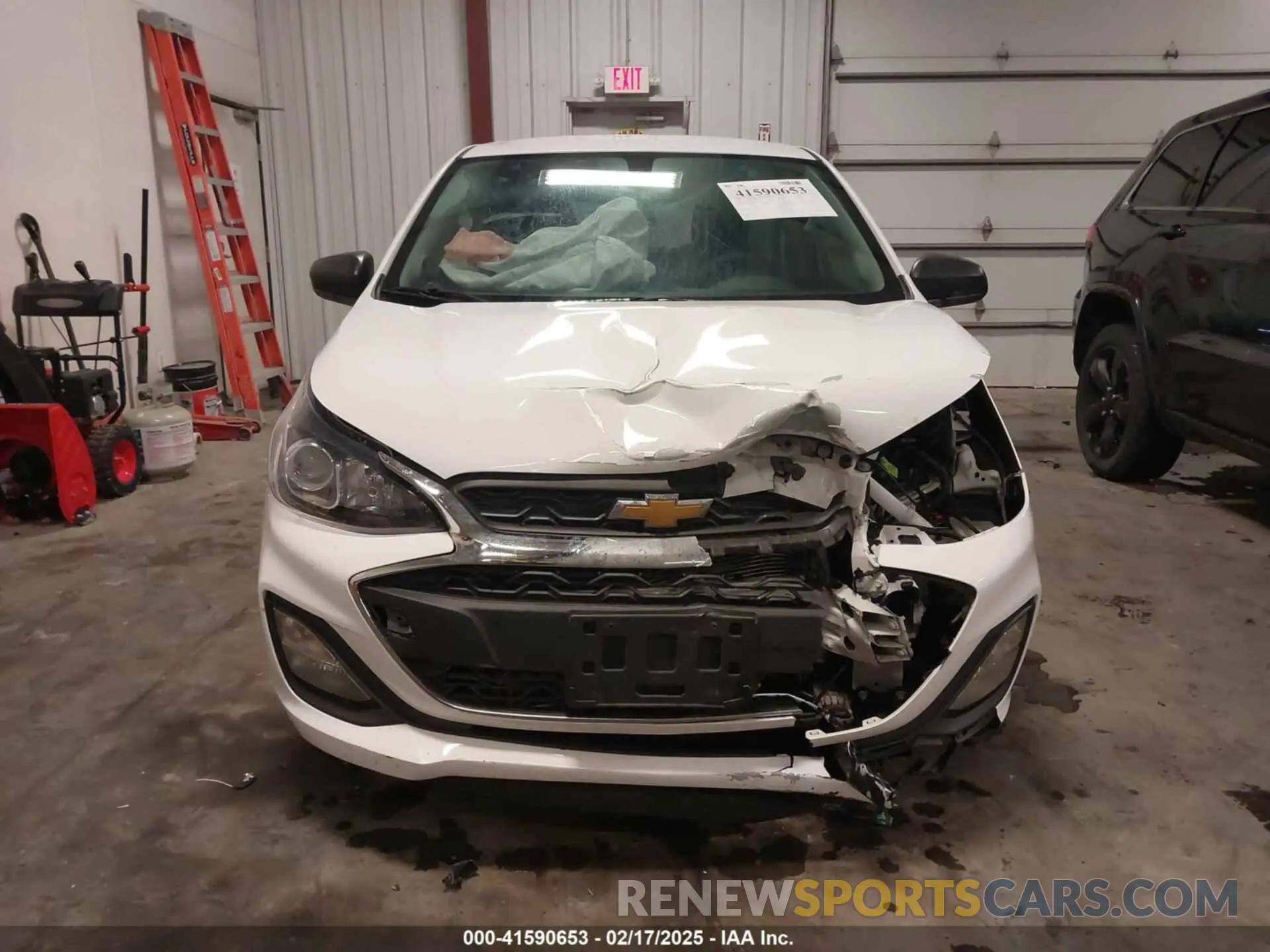 13 Photograph of a damaged car KL8CB6SA0MC740306 CHEVROLET SPARK 2021