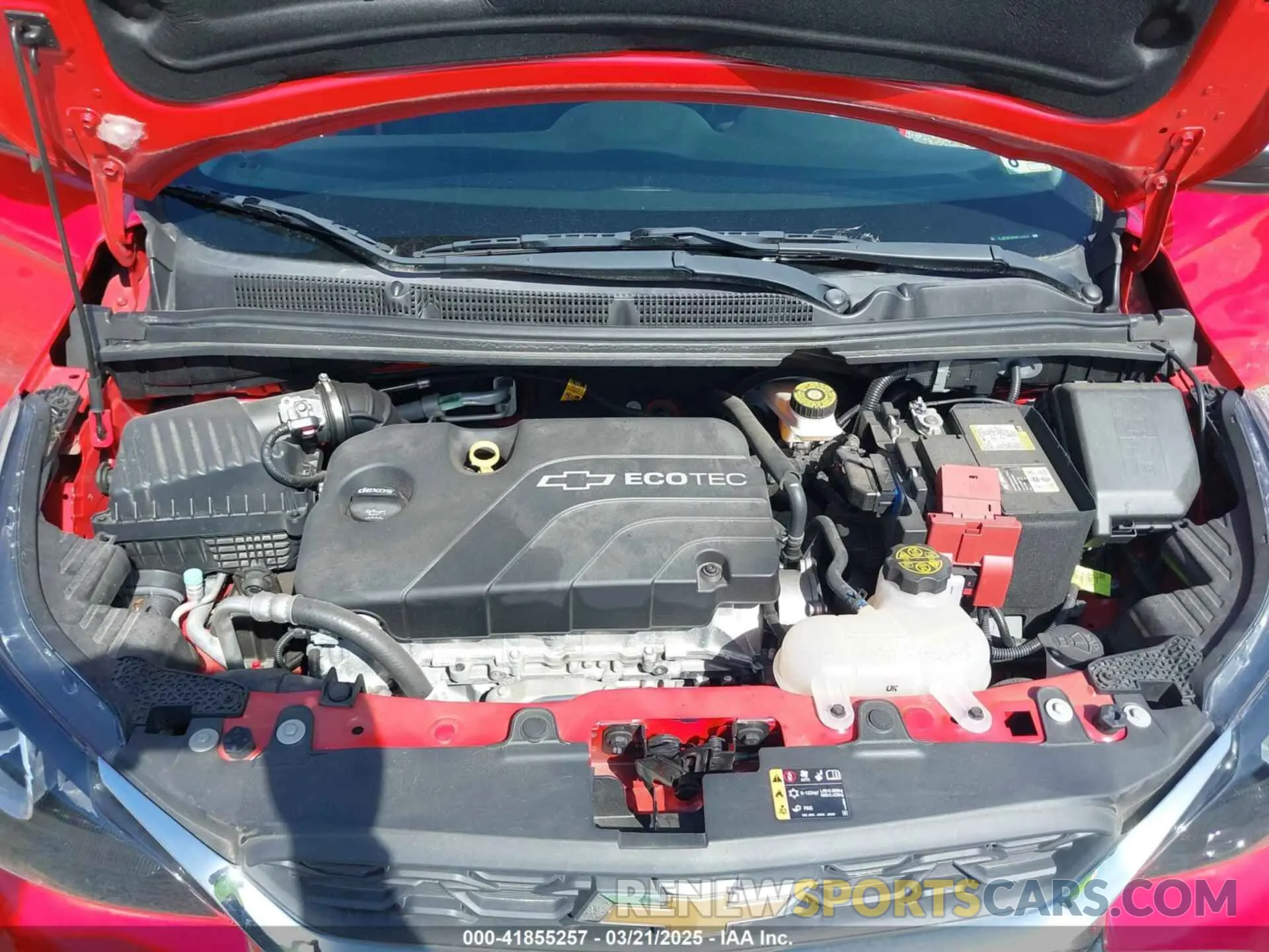 10 Photograph of a damaged car KL8CB6SA0MC742640 CHEVROLET SPARK 2021