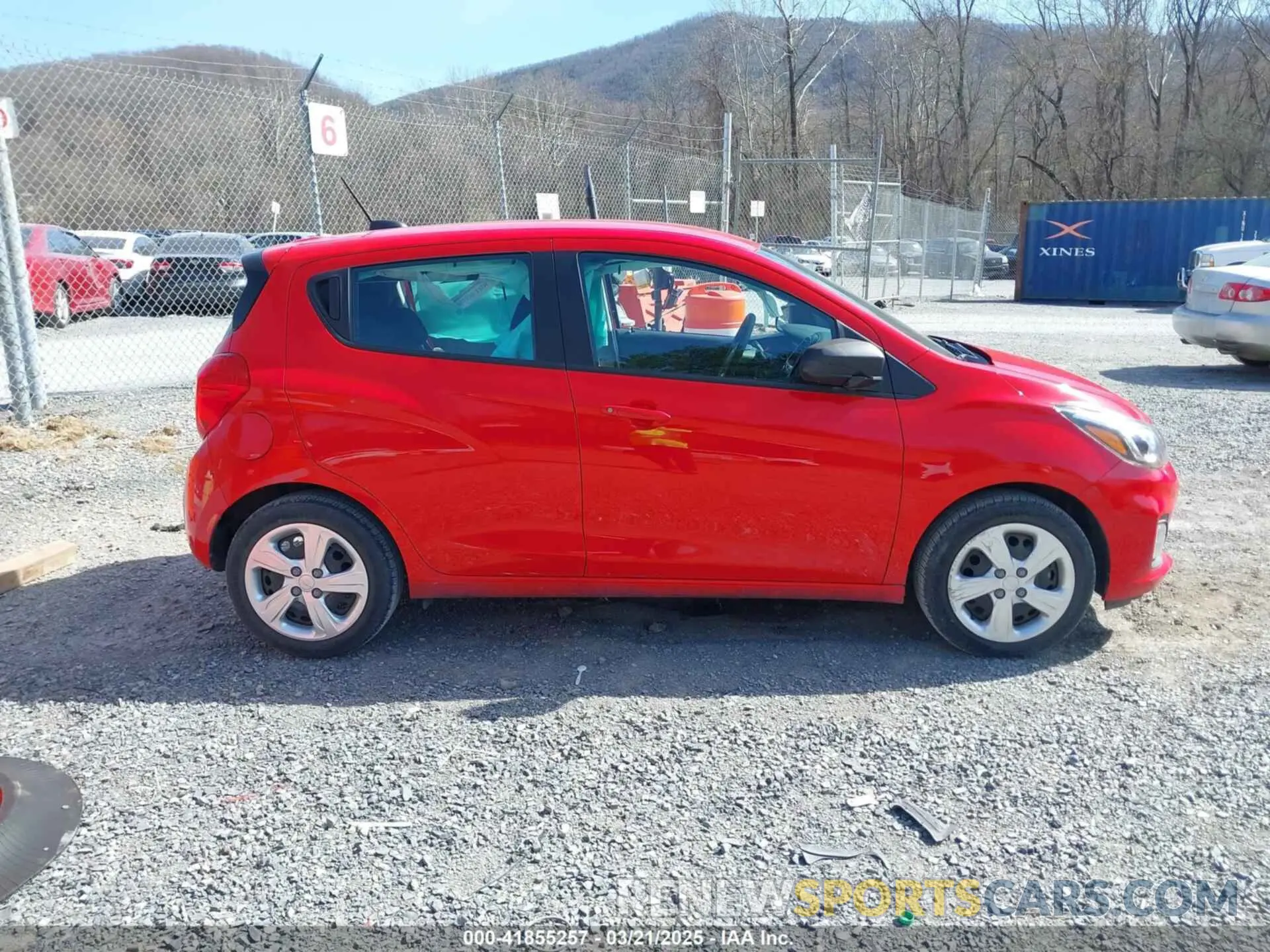 13 Photograph of a damaged car KL8CB6SA0MC742640 CHEVROLET SPARK 2021