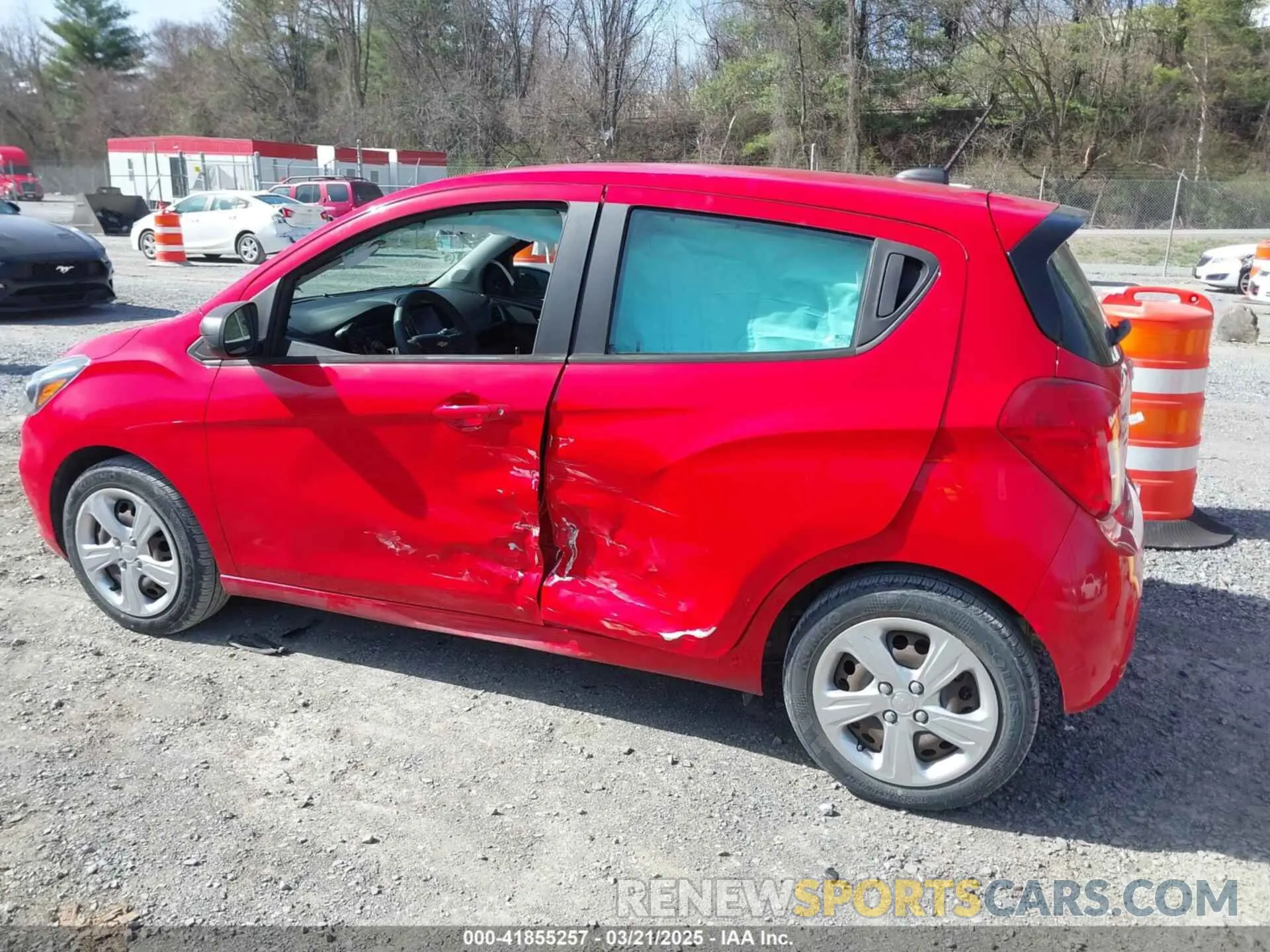 14 Photograph of a damaged car KL8CB6SA0MC742640 CHEVROLET SPARK 2021