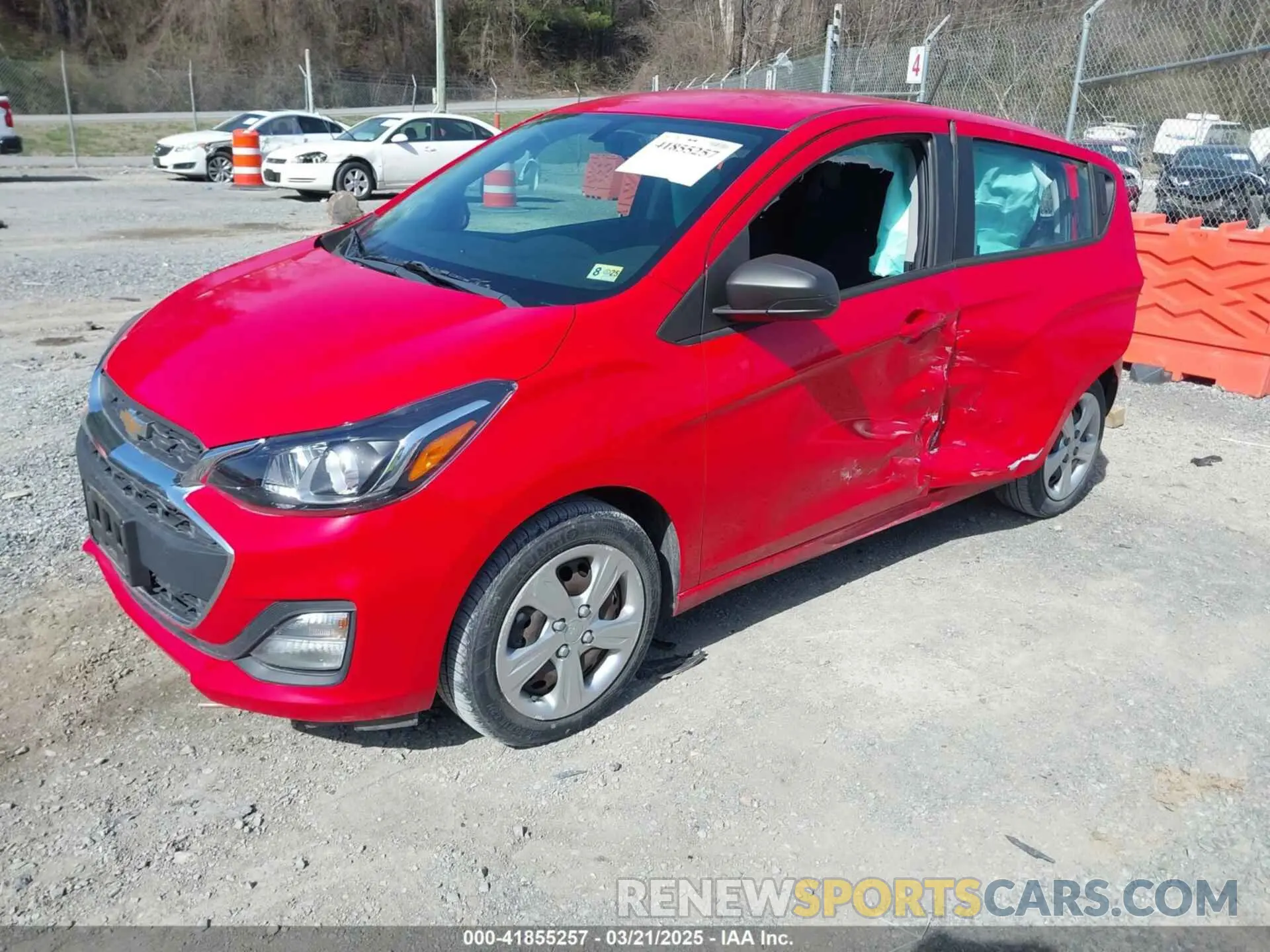 2 Photograph of a damaged car KL8CB6SA0MC742640 CHEVROLET SPARK 2021