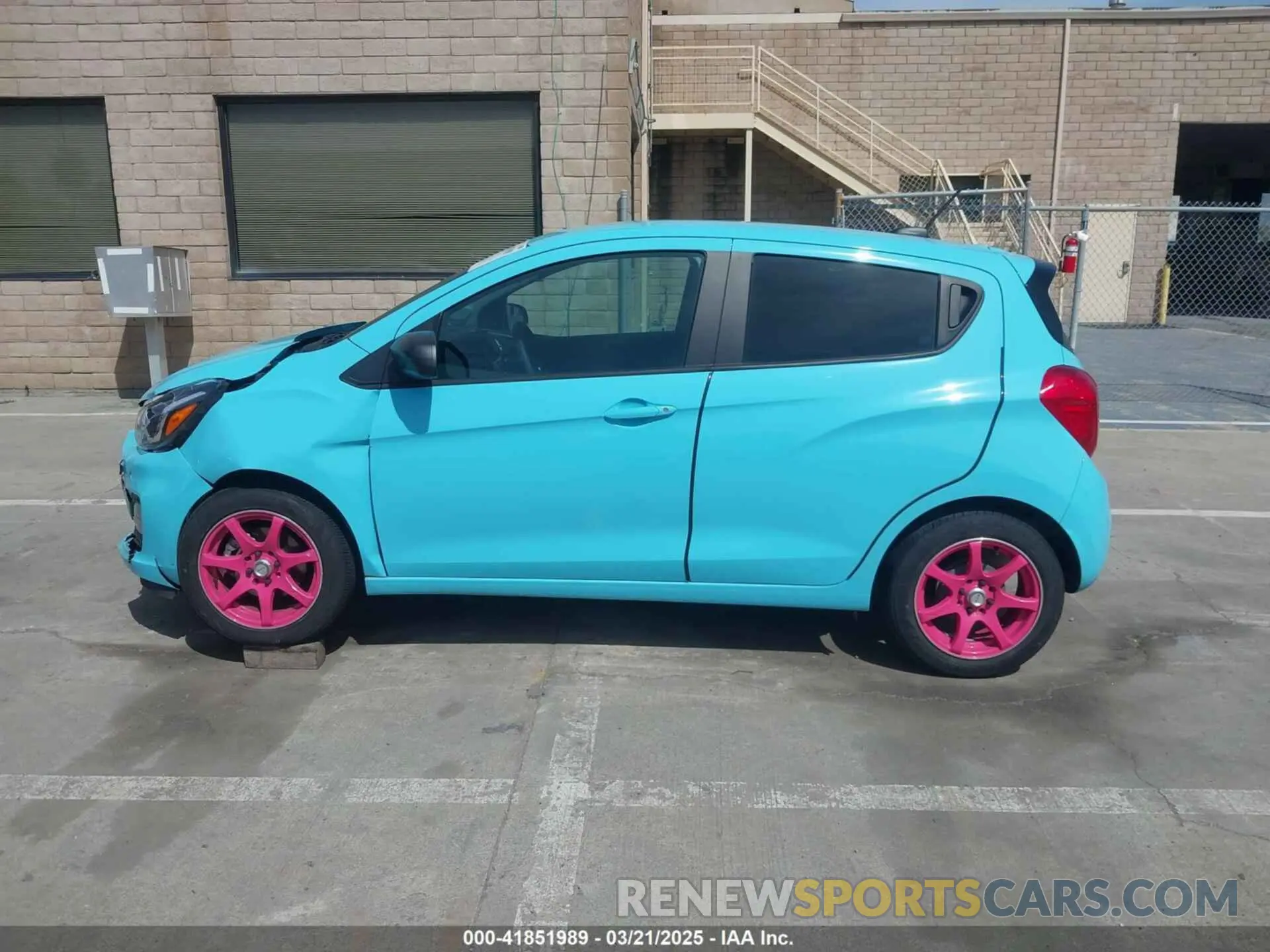 14 Photograph of a damaged car KL8CB6SA1MC228604 CHEVROLET SPARK 2021