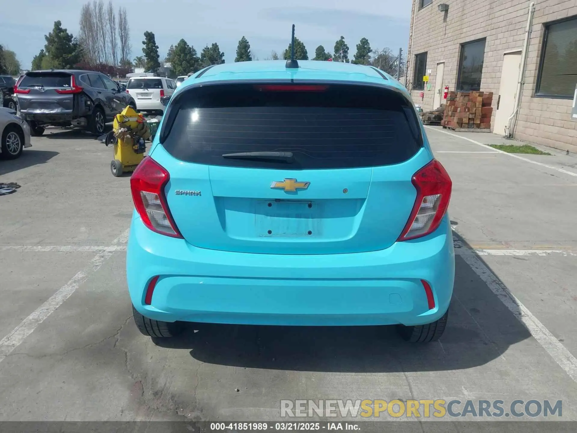 16 Photograph of a damaged car KL8CB6SA1MC228604 CHEVROLET SPARK 2021