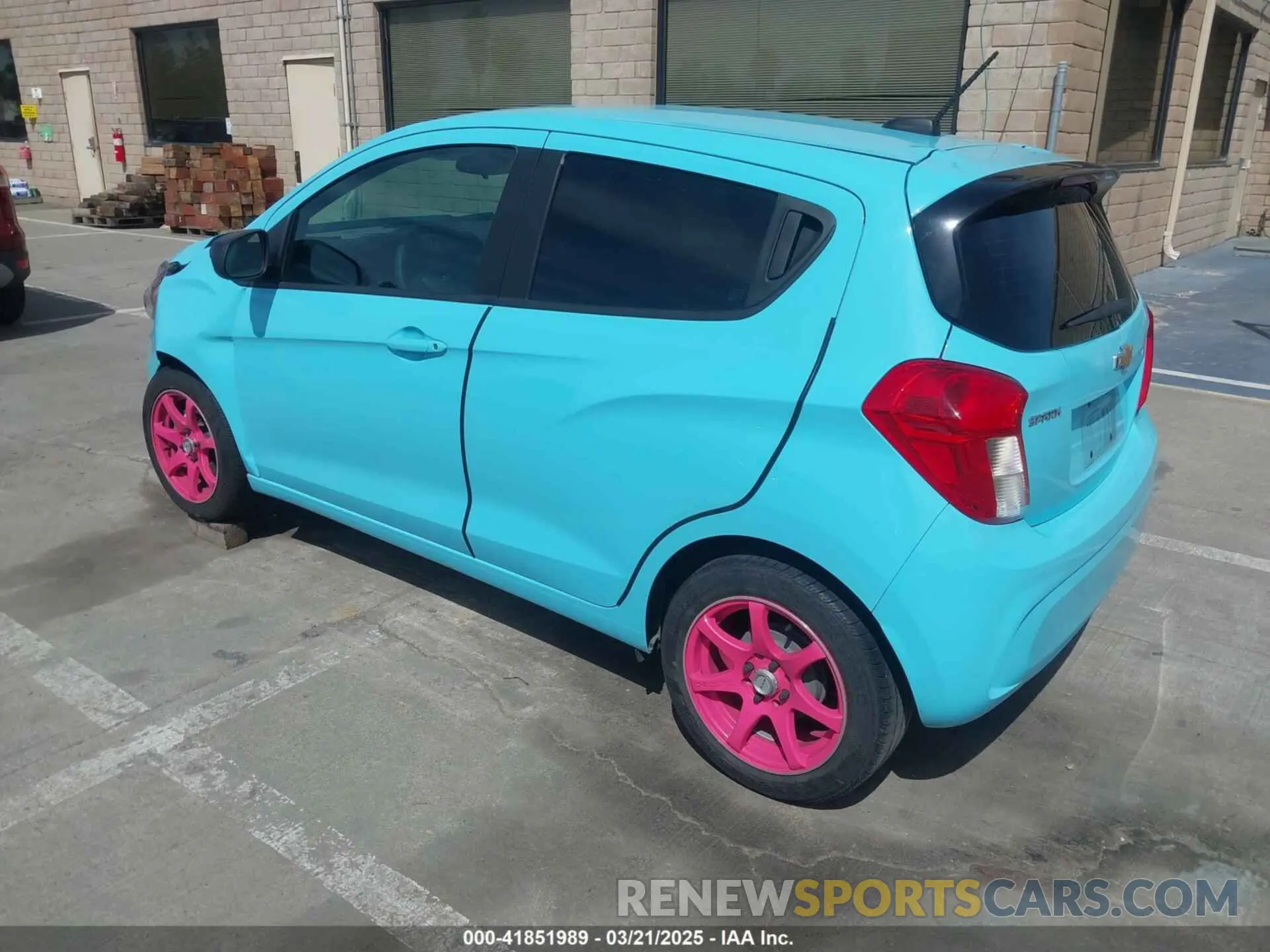 3 Photograph of a damaged car KL8CB6SA1MC228604 CHEVROLET SPARK 2021
