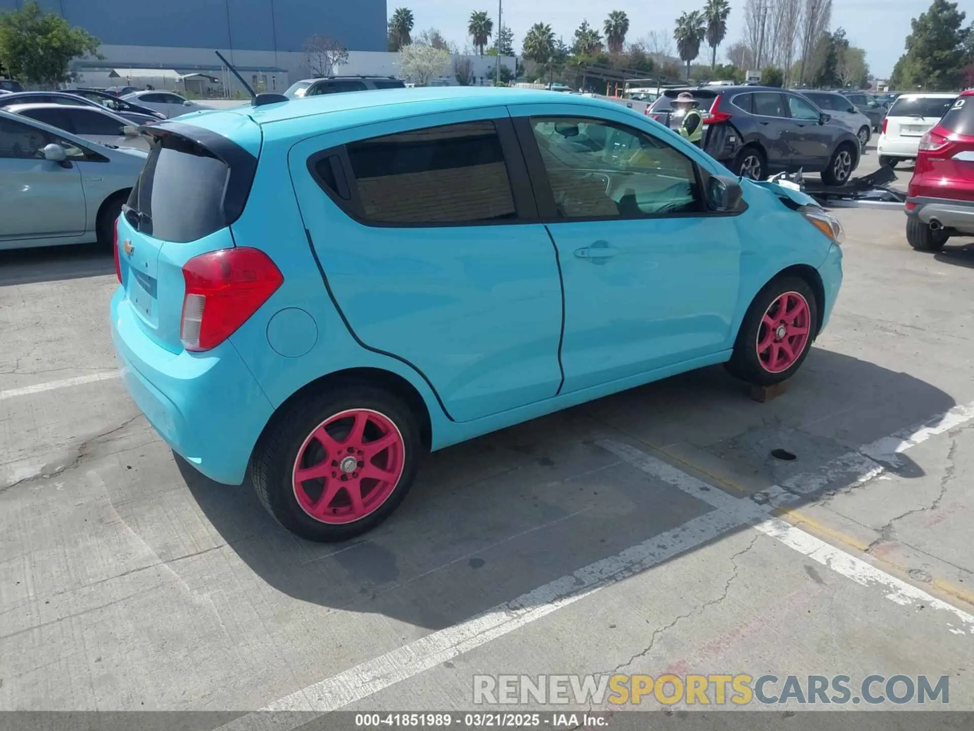 4 Photograph of a damaged car KL8CB6SA1MC228604 CHEVROLET SPARK 2021