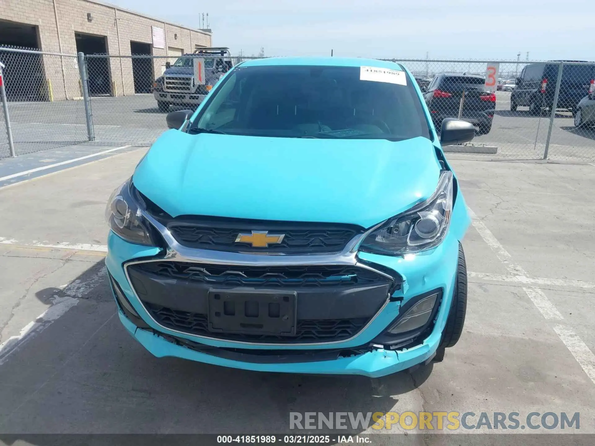 6 Photograph of a damaged car KL8CB6SA1MC228604 CHEVROLET SPARK 2021