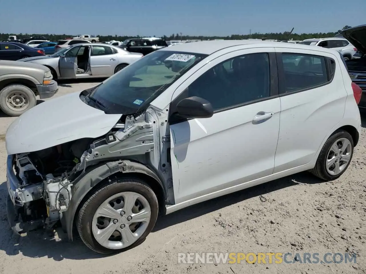 1 Photograph of a damaged car KL8CB6SA1MC228697 CHEVROLET SPARK 2021