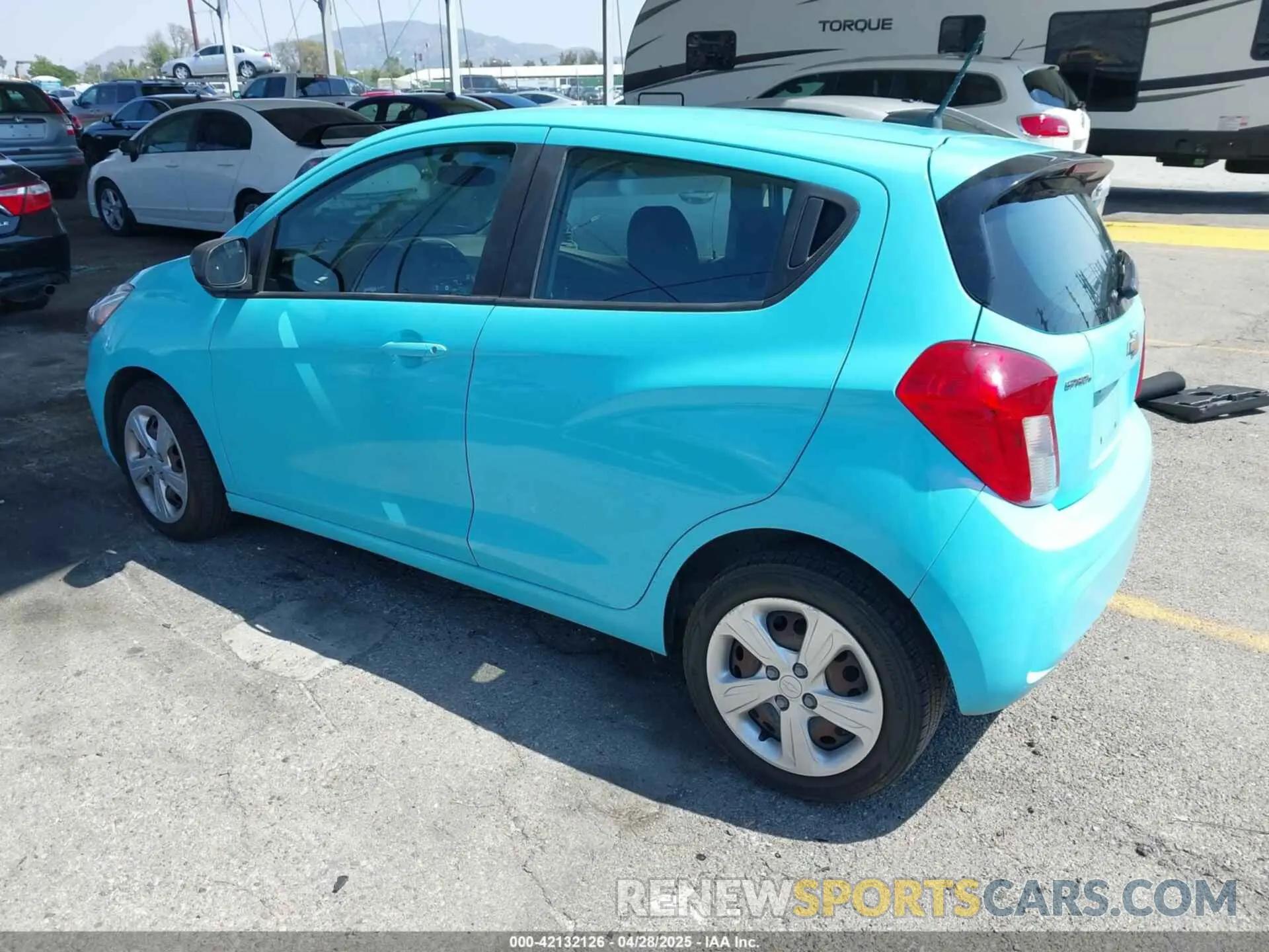 3 Photograph of a damaged car KL8CB6SA1MC710473 CHEVROLET SPARK 2021