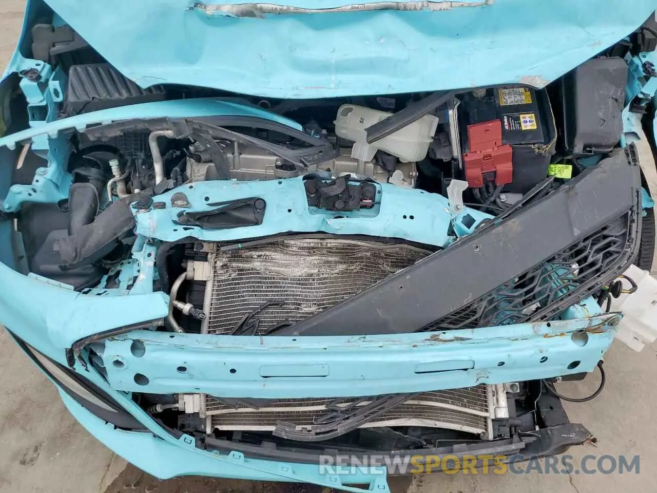 11 Photograph of a damaged car KL8CB6SA2MC228451 CHEVROLET SPARK 2021