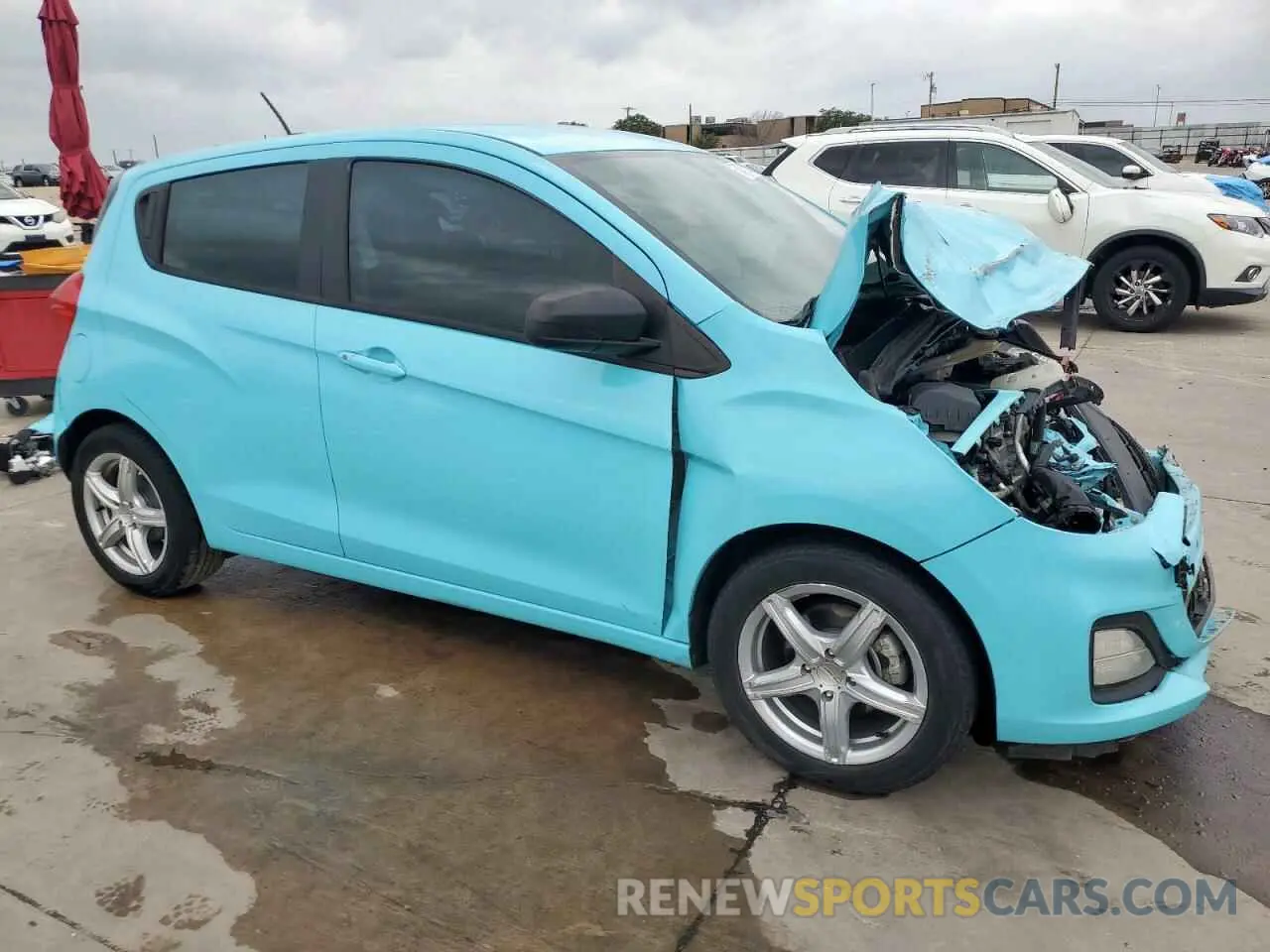 4 Photograph of a damaged car KL8CB6SA2MC228451 CHEVROLET SPARK 2021
